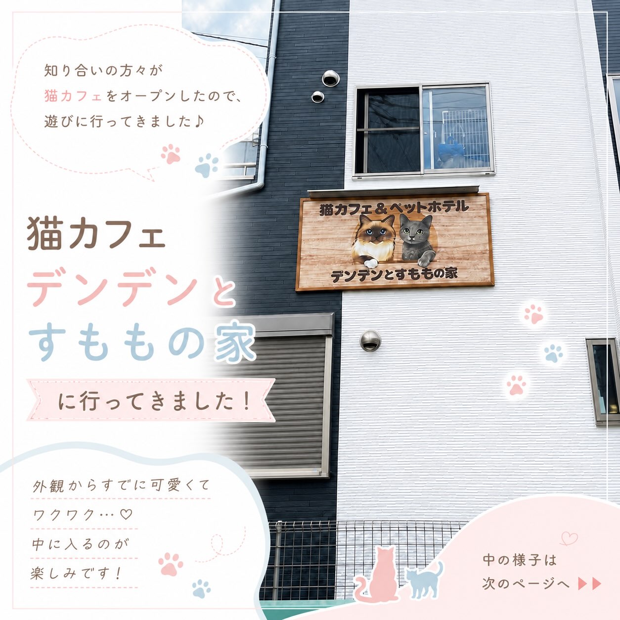 🐱 少し前に、知り合いの方が猫カフェ「デンデンとすももの家」@denden_to_sumomonoieをオープンしたので、遊びに行ってきました💕
店内にはたくさんのかわいい猫ちゃんたち🐈✨
看板猫そっくりな子がお出迎えしてくれたり、人懐っこい子や個性豊かな子たちと触れ合えたり…🥰
猫好きにはたまらない、癒しの時間でした☕️💕
実は、保護猫さんにも会うことができました🐱💕
かわいらしいしぐさや表情に、思わず時間を忘れてしまいました☺️
気になる子がいる方や譲渡については、詳しくはスタッフさんに聞いてみてくださいね😊
(※譲渡状況などは変更になっている場合があります。)
猫好きさんにぜひおすすめしたい、すてきな猫カフェでした🐾💕
#デンデンとすももの家
#猫カフェ
#保護猫カフェ
#猫好き
#にしきおりペットクリニック