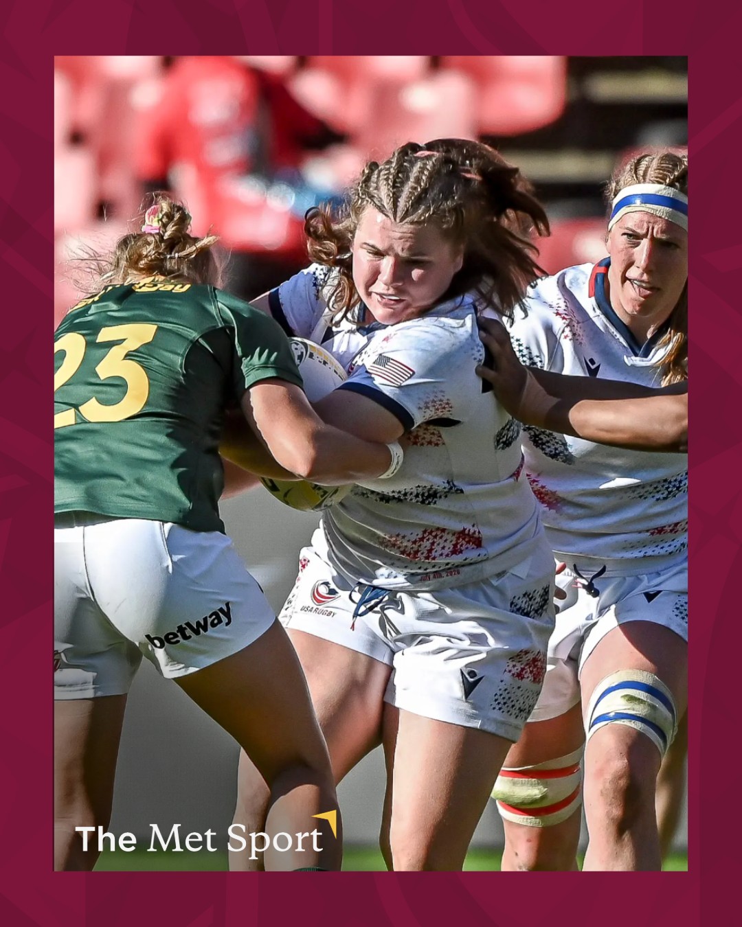🏉 Cookie Scores on USA Women’s Eagles Debut at Ellis Park. 🦅
Cardiff Met student-athlete Elizabeth “Cookie” Cook marked a major milestone in her rugby journey by scoring on her senior international debut for the USA Women’s Eagles at Ellis Park in Johannesburg.
Read more > The Met Sport (Link in Bio)
______________________
🏉 Sgorau Cookie ar ymddangosiad cyntaf yr USA Eagles ym Mharc Ellis. 🦅
Nododd y fyfyrwraig-athletwraig Elizabeth “Cookie” Cook o Brifysgol Met Caerdydd garreg filltir bwysig yn ei thaith rygbi drwy sgorio yn ei hymddangosiad rhyngwladol cyntaf i dîm rygbi USA Women's Eagles ym Mharc Ellis yn Johannesburg.
Darllenwch fwy > > The Met Sport (Dolen yn y Bio)
#TheMetSport #Rugby #USAEagles