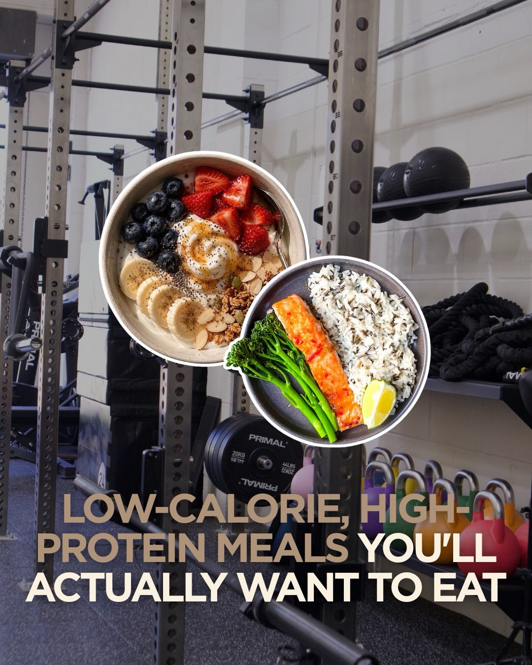 Low-Calorie, high-protein meals you’ll actually want to eat 👀
Training is only part of the equation.
If you’re struggling with your nutrition, get in touch with one of our personal trainers via the link in our bio.
#nutrition #proteinmeals #proteinmealideas #protein #proteinfood