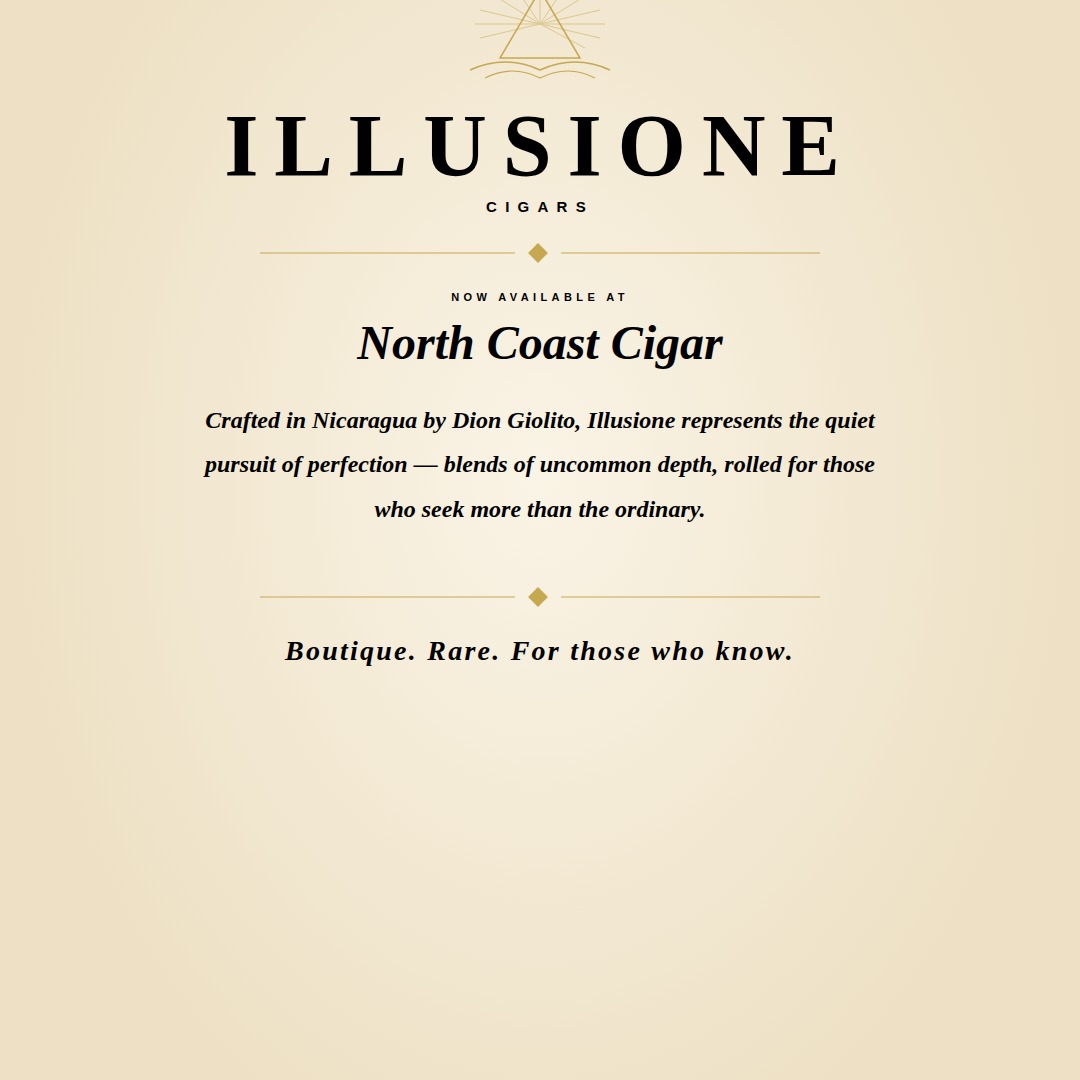 Brought a new brand to the store @illusione_cigars . Stop by and check it out.