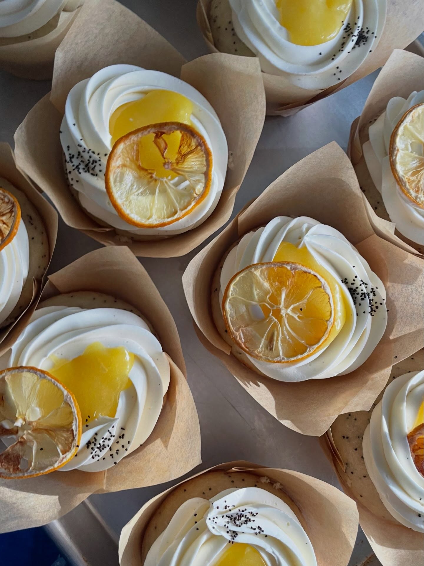 LEMON CURD XTRA THICK on these from the weekend