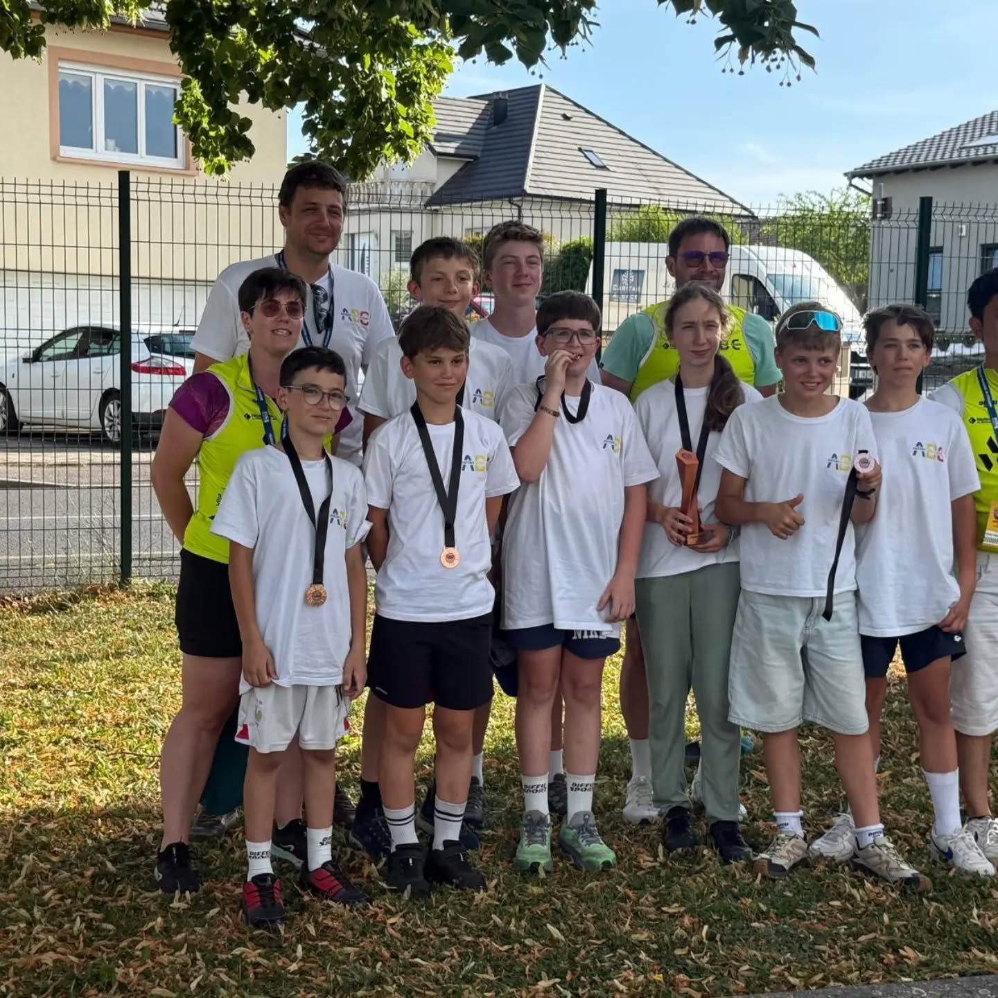 #ABCedv 🟦🟨🟥
Une très belle expérience pour l'Ecole de Vélo à Sarrebourg qui revient du TFJC 🇫🇷 avec une superbe Roue de Bronze 🥉.
Un grand merci à toute l'équipe encadrante 👍.