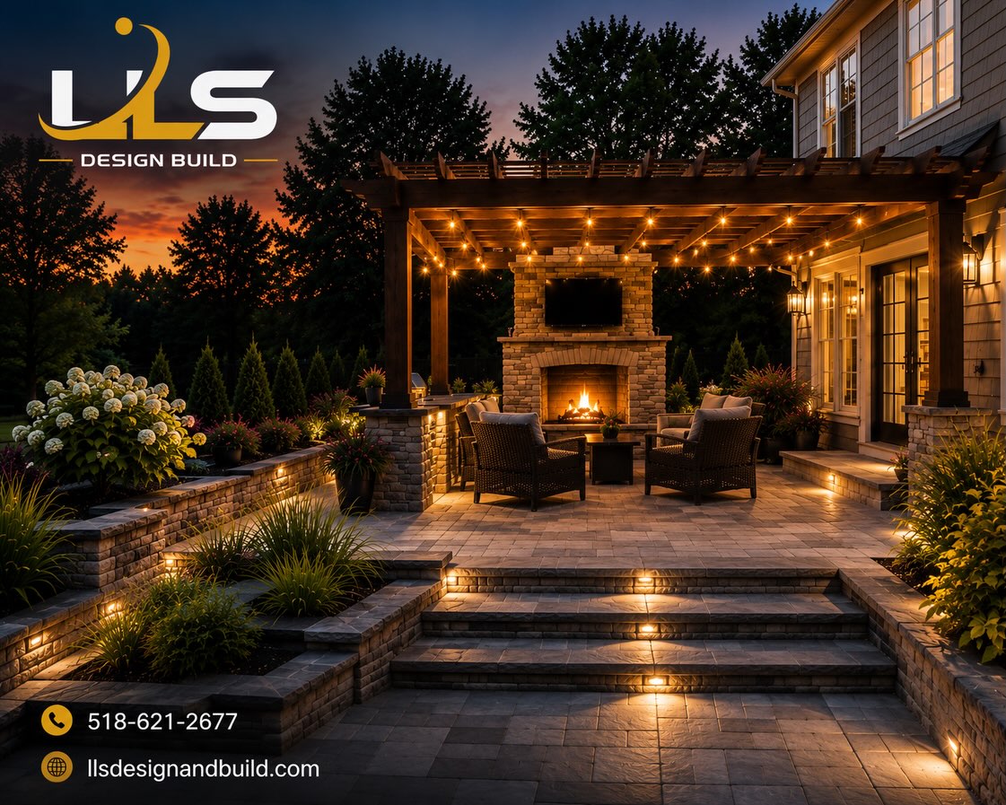 Every outdoor space has potential,it just takes the right vision to bring it to life.
At LLS Design & Build, we believe great projects start with listening. Whether you’re dreaming of a new patio, custom outdoor living space, landscape transformation, or a place to gather with family and friends, we’re committed to building it with quality, attention to detail, and craftsmanship that lasts.
If you’ve been thinking about a project, we’d love to hear your ideas.
📞 518-621-2677
🌐 llsdesignandbuild.com
Serving Saratoga Springs and the surrounding Capital