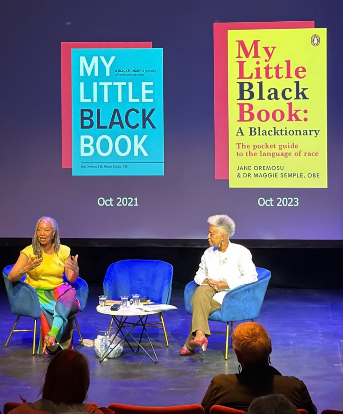 Wow what a fabulous weekend we had at @bradfordlitfest! Thank you to our wonderfully curious audience for attending and asking all the question on people’s minds. We had a great time sharing our Blacktionary journey with you and the feedback received has left us glowing ✨
What a great way to kick off summer!
#bradfordliteraturefestival #festival #authors #authorlife #blacktionary