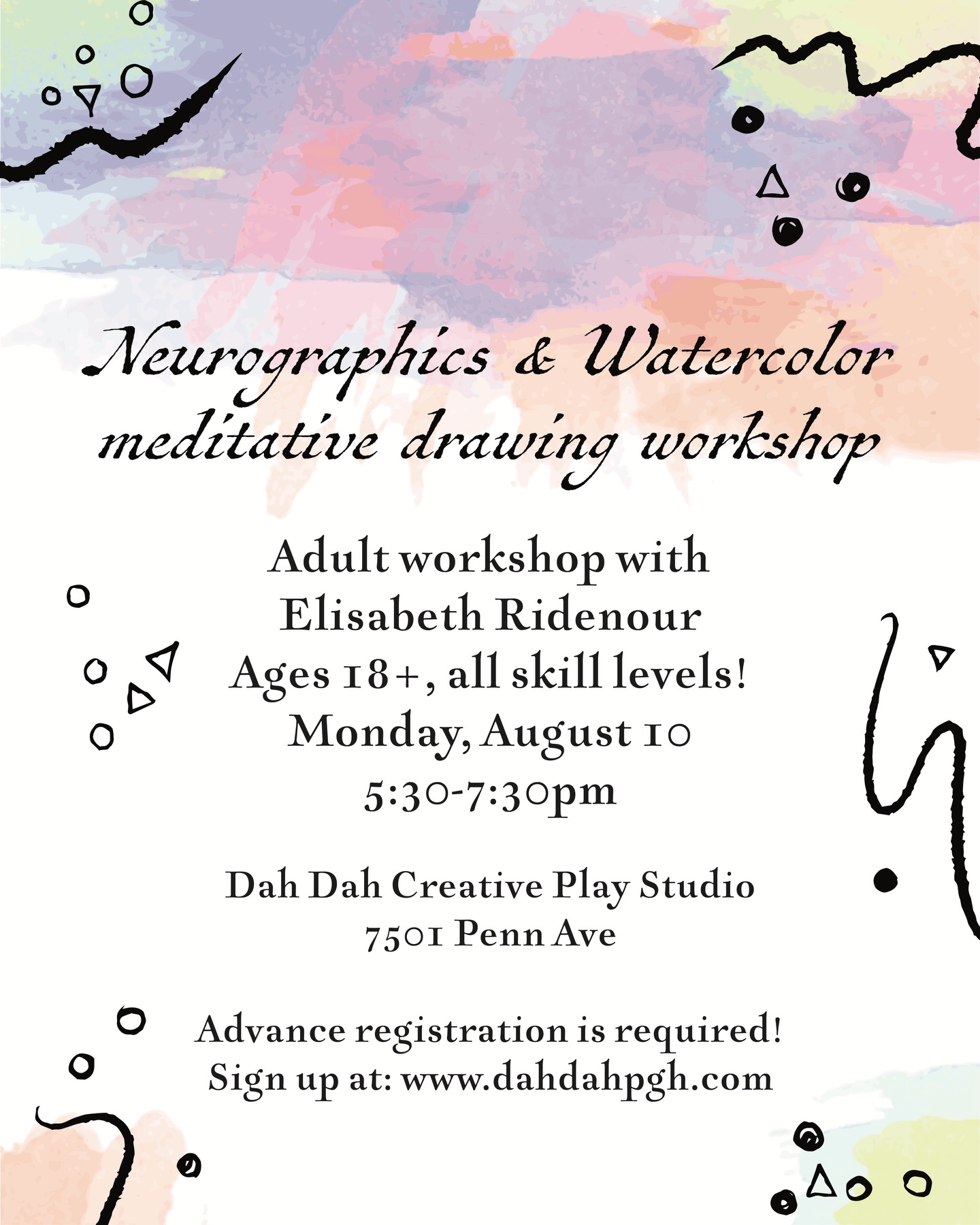 We have some exciting adult art opportunities coming up in August! I was fortunate to take this workshop with Elisabeth recently and was instantly hooked. This is the PROCESS ART FOR ADULTS we’ve all been craving. Set yourself up with some intentional art time and explore with new mediums (I discovered a couple I had never used!). Sign up on our website, linked in bio 🧘