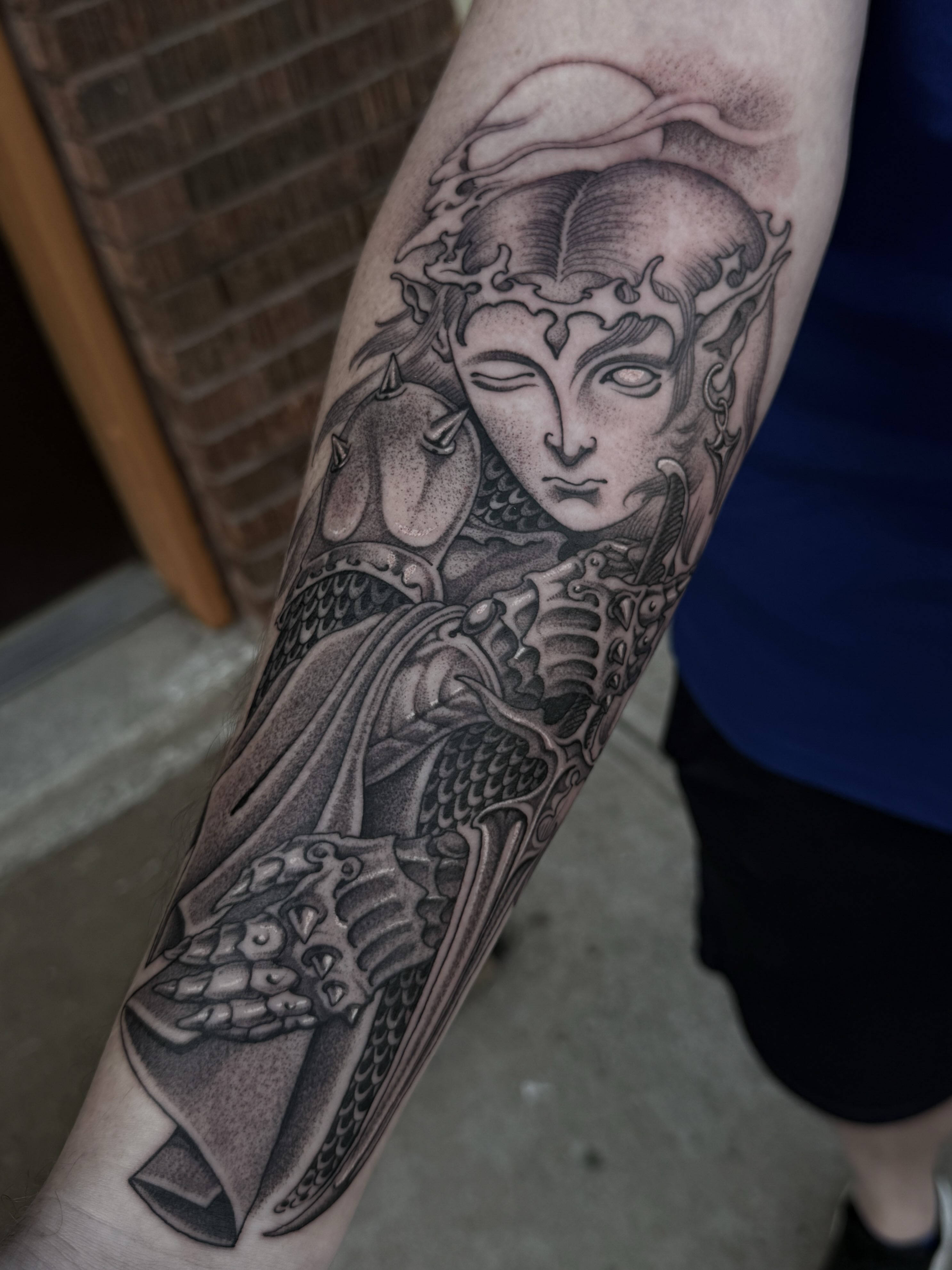 Custom Tattoo on Brian @wallofcrazy