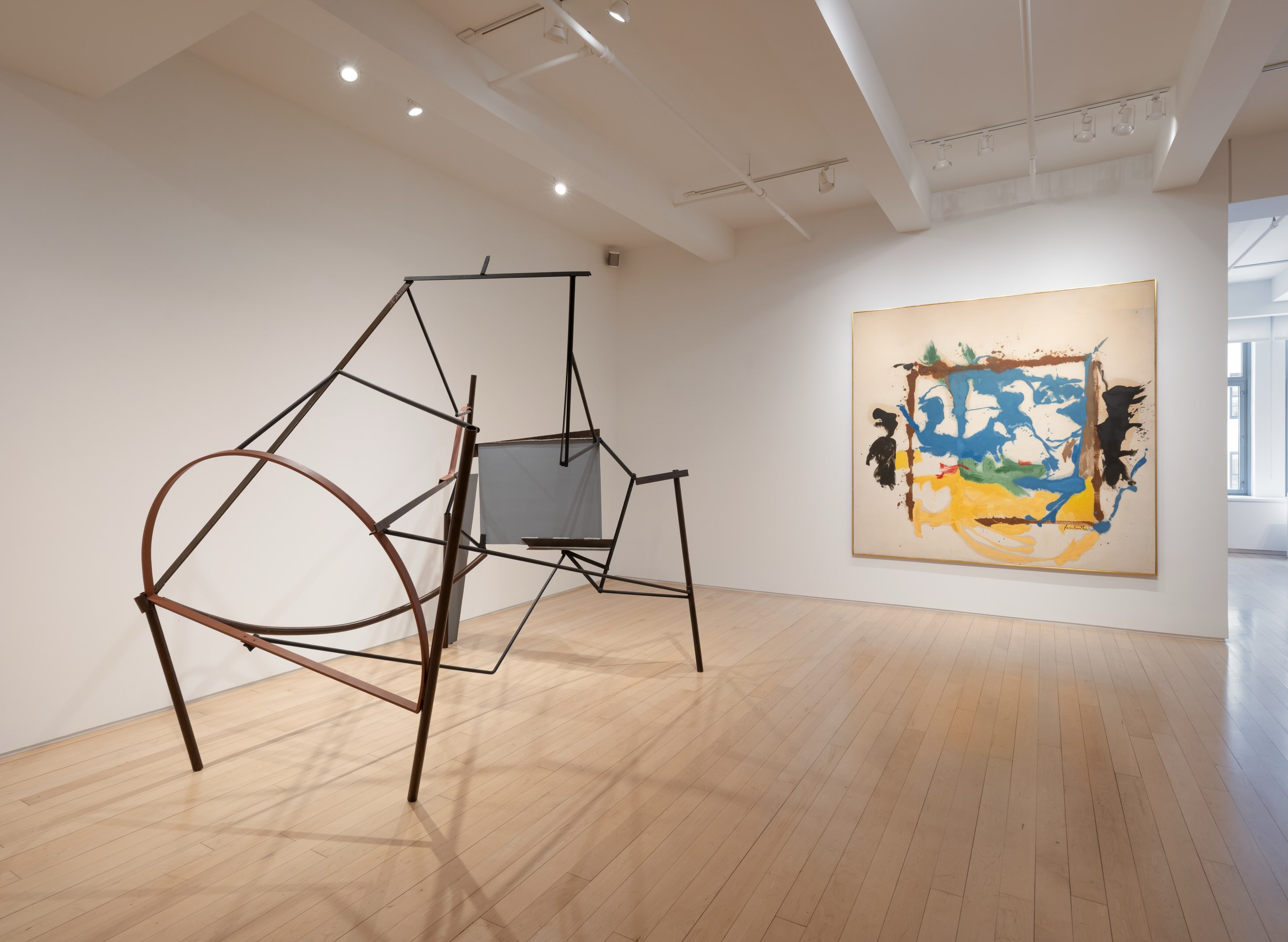 Last chance to see Anthony Caro and Helen Frankenthaler - SIMILITUDES: Color, Form, Friendship at Yares Art, New York - closing July 11th!
Yares Art, 745 5th Ave, New York, NY 10151
The exhibition runs from 11 April – 11 July 2026 and is open Monday – Friday, 10am – 6pm. Weekends, by appointment only.
📷 Anthony Caro, After Emma, 1977-1982, Steel, rusted, blackened and painted, 244 x 274.5 x 188 cm and Helen Frankenthaler, Swan Lake I, 1961, Oil on canvas, 226.4 x 238.1 cm. Courtesy Yares Art
#anthonycaro #caro #yaresart #helenfrankenthaler #yares