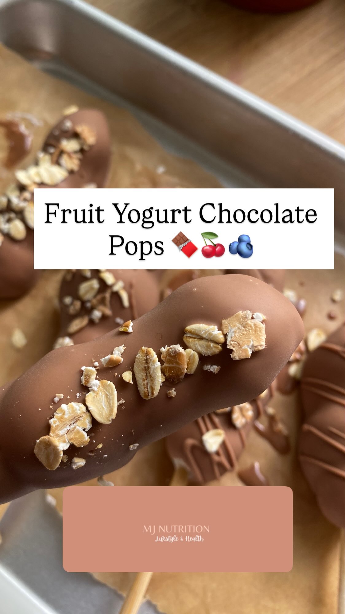 🍇🍒🍫 Fruit Yogurt Chocolate Pops 🍫🍒🫐
The easiest frozen treat for hot days! ❄️✨
🍓 How to make them:
• Skewer your fruit of choice onto sticks (I like using the pointy end to make it easier to thread, but trim or remove the sharp end before serving to little ones).
• I used grapes, blueberries, and cherries, but any fruit works!
• Freeze until firm.
• Dip each fruit stick into yogurt (I use plain yogurt, but flavoured yogurt works just as well).
• Melt your favourite chocolate with a little coconut oil to create a smooth coating. I used a milk chocolate bar and his time!
• Dip the yogurt-coated fruit into the chocolate, sprinkle with your favourite toppings, and return to the freezer until set.
A perfect way to cool down while adding a little extra nutrition to snack time. 💙
Tips:
✨ Freeze the fruit well before dipping so the yogurt sets quickly.
✨ Try toppings like crushed nuts, freeze-dried fruit, coconut, sprinkles, or granola.
✨ Store in an airtight container in the freezer for a ready-to-go snack.
#FrozenTreats #HealthySnacks #FruitPops #ChocolateCoveredFruit #YogurtPops