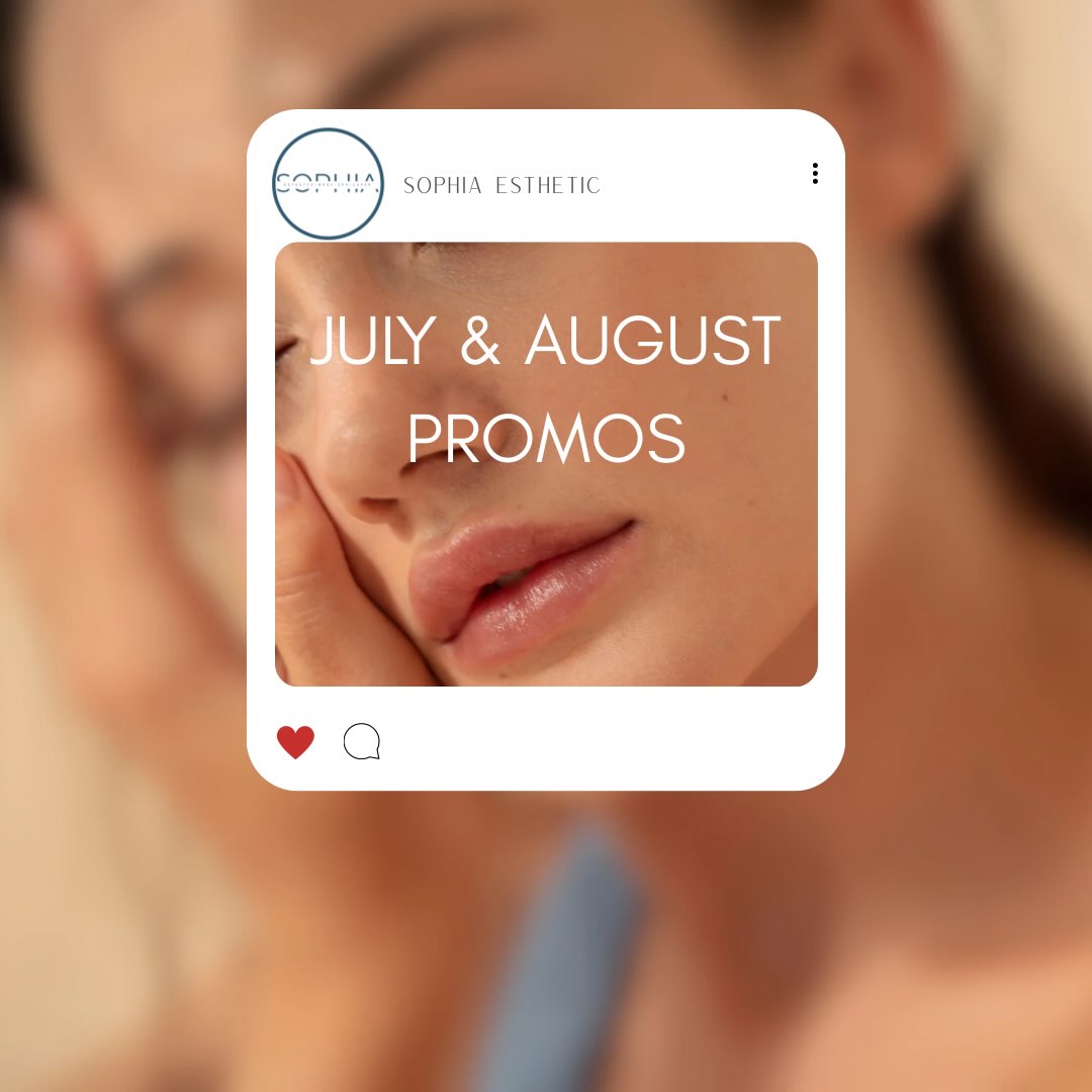 ☀️July & August promotions☀️
