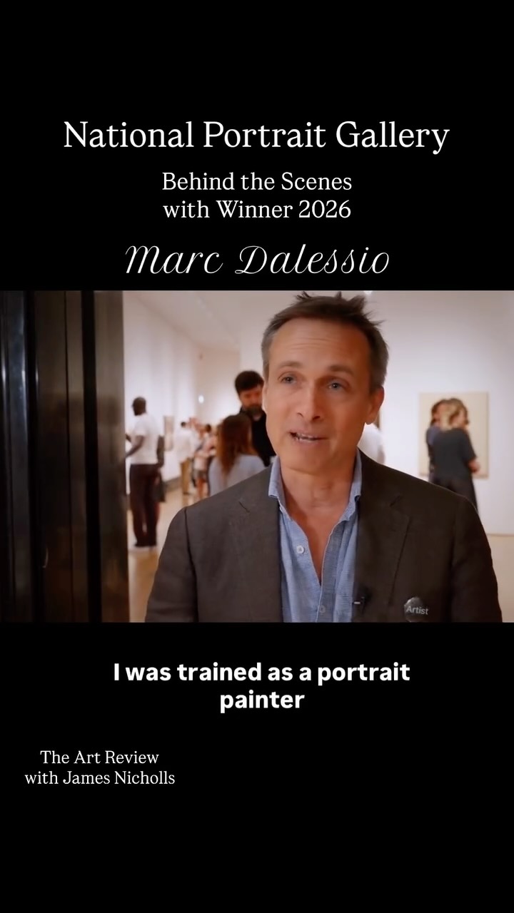 Meet Marc Dalessio, winner of the Herbert Smith Freehills Kramer Portrait Award 2026.
Born in Los Angeles and classically trained in Florence, Marc is now based in the southwest of France, where he has returned to portrait painting after establishing an international reputation for his plein air landscapes.
His award-winning portrait, Jean-Denis, captures his neighbour in a work praised by the judges for its quiet elegance, technical mastery and remarkable sense of presence.
In this exclusive interview for The Art Review, Marc shares the story behind the portrait and what winning one of the world's leading portrait awards means to him.
Bringing you behind the scenes of the world's leading museums, galleries and exhibitions.
📍 National Portrait Gallery, London
@nationalportraitgallery @marcdalessio
#NationalPortraitGallery #PortraitAward #MarcDalessio #PortraitPainting