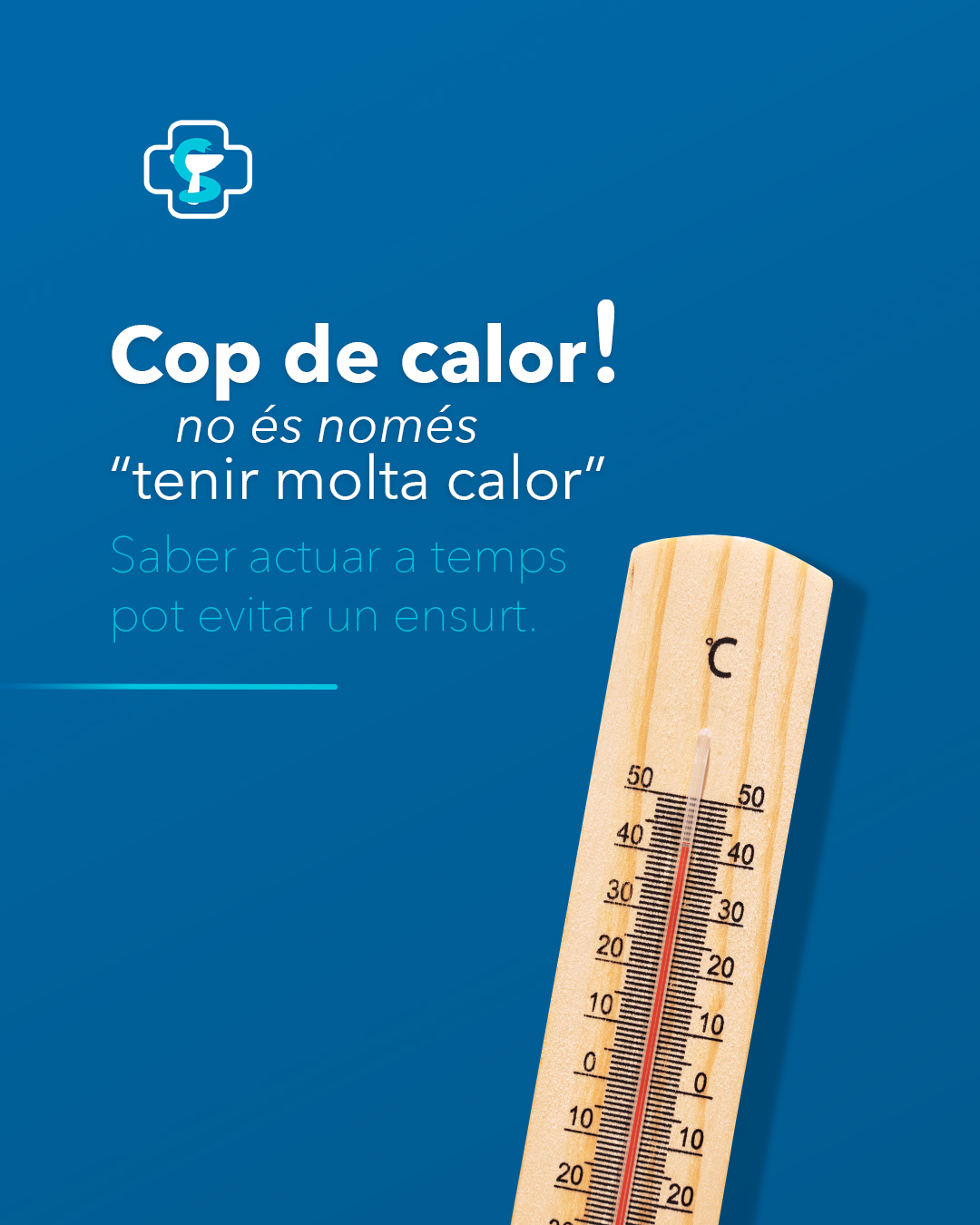 ☀️ Un cop de calor no és només “tenir molta calor”.
Amb les temperatures altes, el cos pot descompensar-se ràpidament i aparèixer símptomes com mareig, mal de cap fort, desorientació, pell molt calenta o nàusees.
👉 Si passa, busca un lloc fresc, refresca el cos amb aigua i hidrata’t a poc a poc.
🚨 Si la persona empitjora, perd el coneixement o li costa respirar, truca al 112.
A la Farmàcia Solà t’ajudem a preparar-te per la calor amb consell farmacèutic, hidratació i protecció solar 👩⚕️
www.farmaciamontserratsola.com
☀️💧🩺🚨🏥
#farmaciamontserratsola #copdecalor #calor #estiu #prevencio #consellsdefarmacia #santjoandevilatorrada