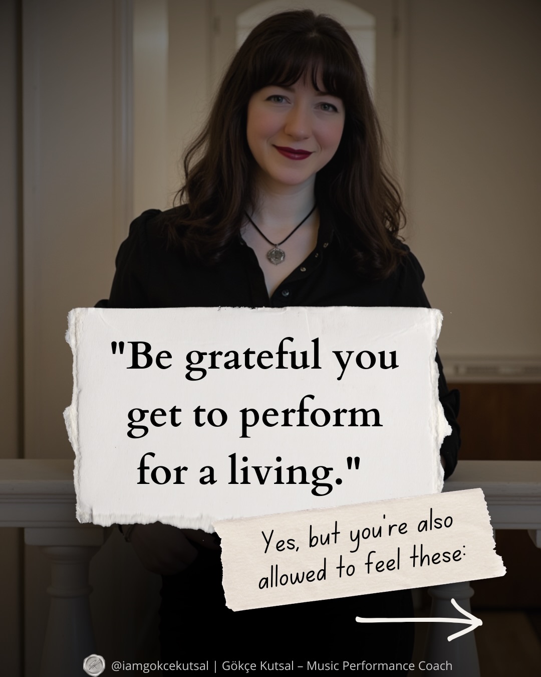 “Be grateful” might be the most weaponised phrase in music.
It gets used to close conversations that badly need to stay open — about exhausting seasons, about exploitative gigs, about wins that don’t really feel like wins at all…
And musicians absorb it so thoroughly that the guilt shows up as soon as there’s the slightest crumb of discomfort:
Feel anything other than thankful, and a voice deep down immediately starts to asks who you think you are.
But I keep seeing that these so-called ungrateful feelings show up in the devoted musicians…
So if that’s you too, please know that you’re in very good company 💙
#ClassicalMusician #OrchestralMusician #ClassicalSinger #MusicianMindset #ProfessionalMusician