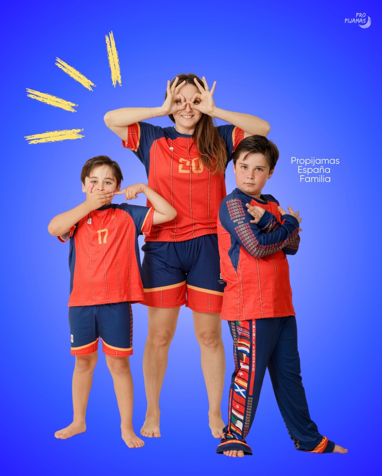 🏆🇪🇸 ¡Felicidades, España! Campeones del mundo. ❤️💛
Hoy celebramos a todos los pequeños y grandes aficionados que vivieron cada gol con emoción. Si tú también eres del equipo campeón, ¡es momento de presumir tus colores! ⚽✨
Nuestras pijamas de España siguen disponibles para que la pasión por el fútbol continúe incluso después del silbatazo final. 🇪🇸💛
📩 Envíanos un DM y consigue la tuya antes de que se agoten.
#EspañaCampeón #España #PijamasInfantiles #Fútbol #Mundial2026