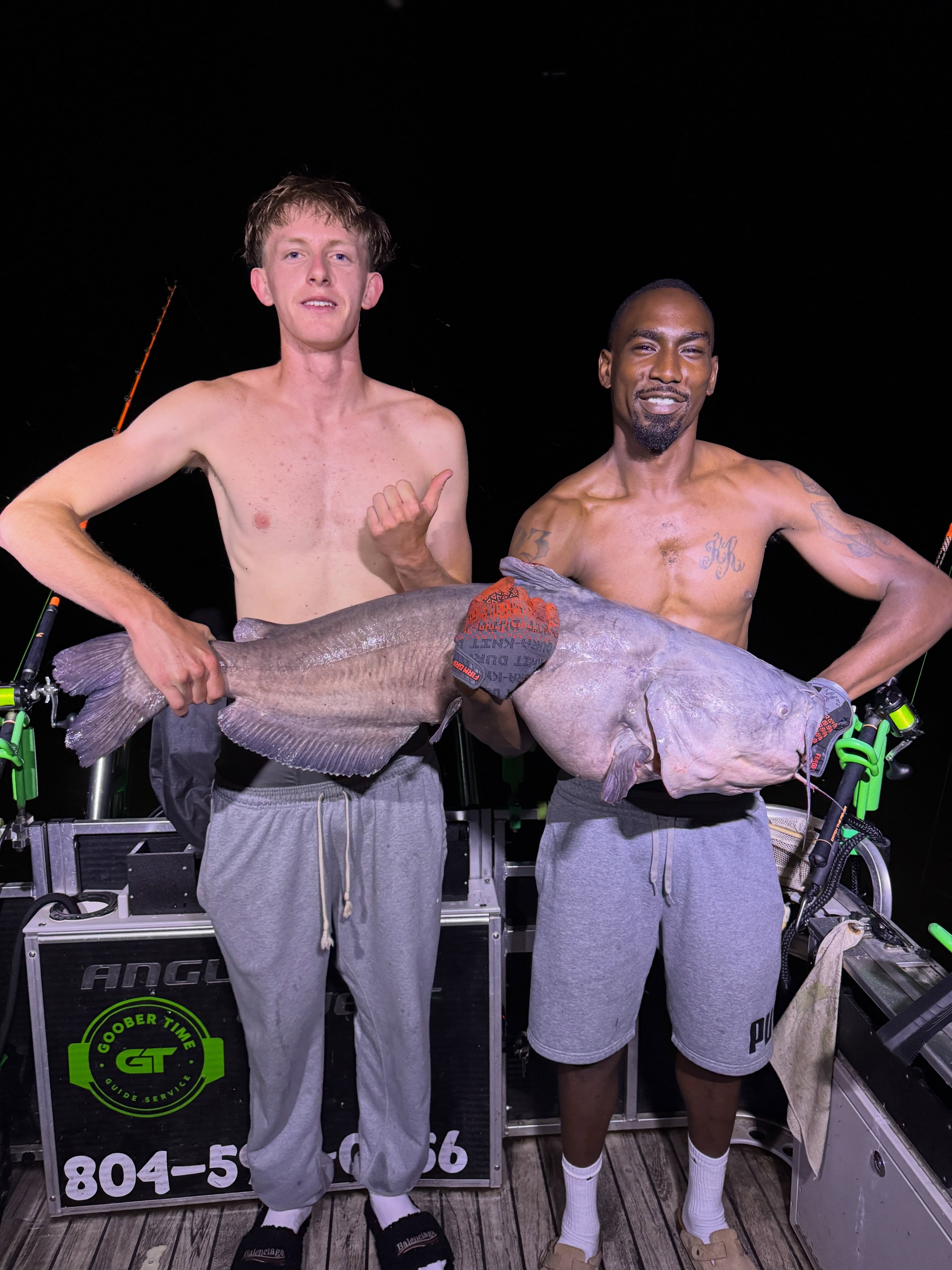 Trophy blue catfish!