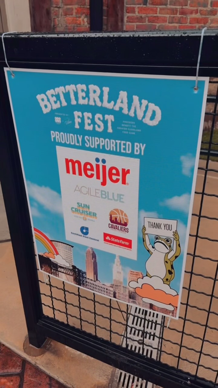Some projects mean a little more…
It’s not every day that we get to collaborate with a team so deeply committed to giving back, and being part of Betterland Fest has been an absolute pleasure. Working alongside @aaron_fazzy and Cleveland Coffee Company to help bring this event to life has been an honor.
Thank you for trusting us to be a small part of something with such a meaningful mission. We can’t wait to see what next year brings. ☁️ 🍻 🐸 @betterlandfest