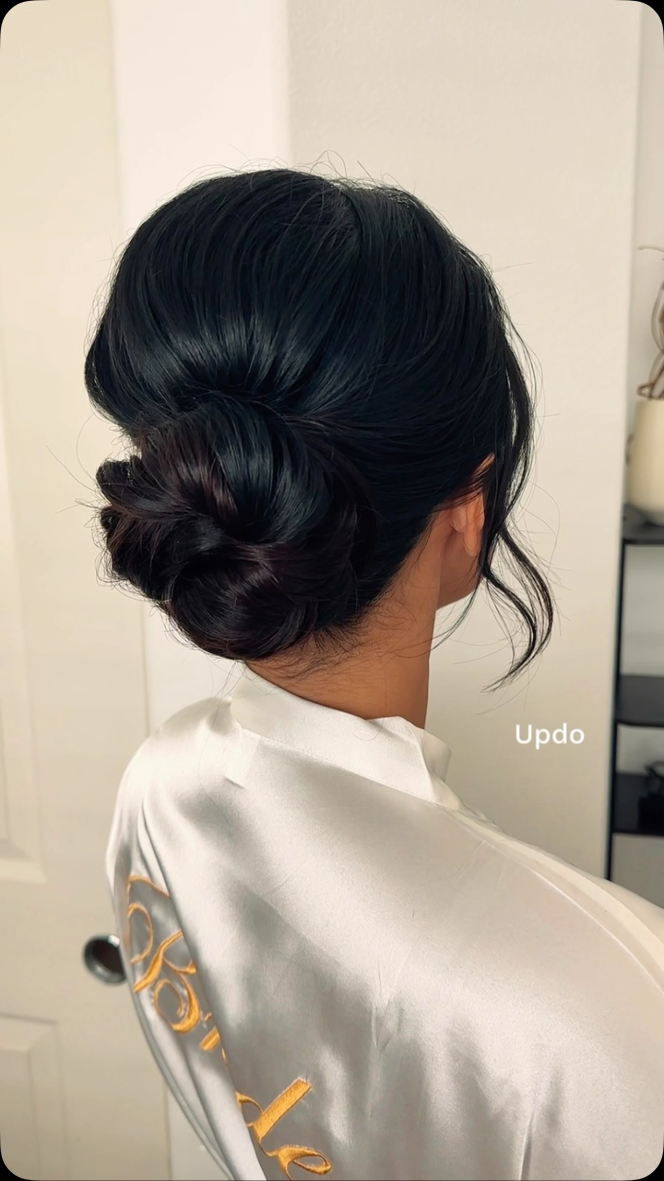 Bridal updo✨
#bridalhairstyling #bridalupdo #asianhair