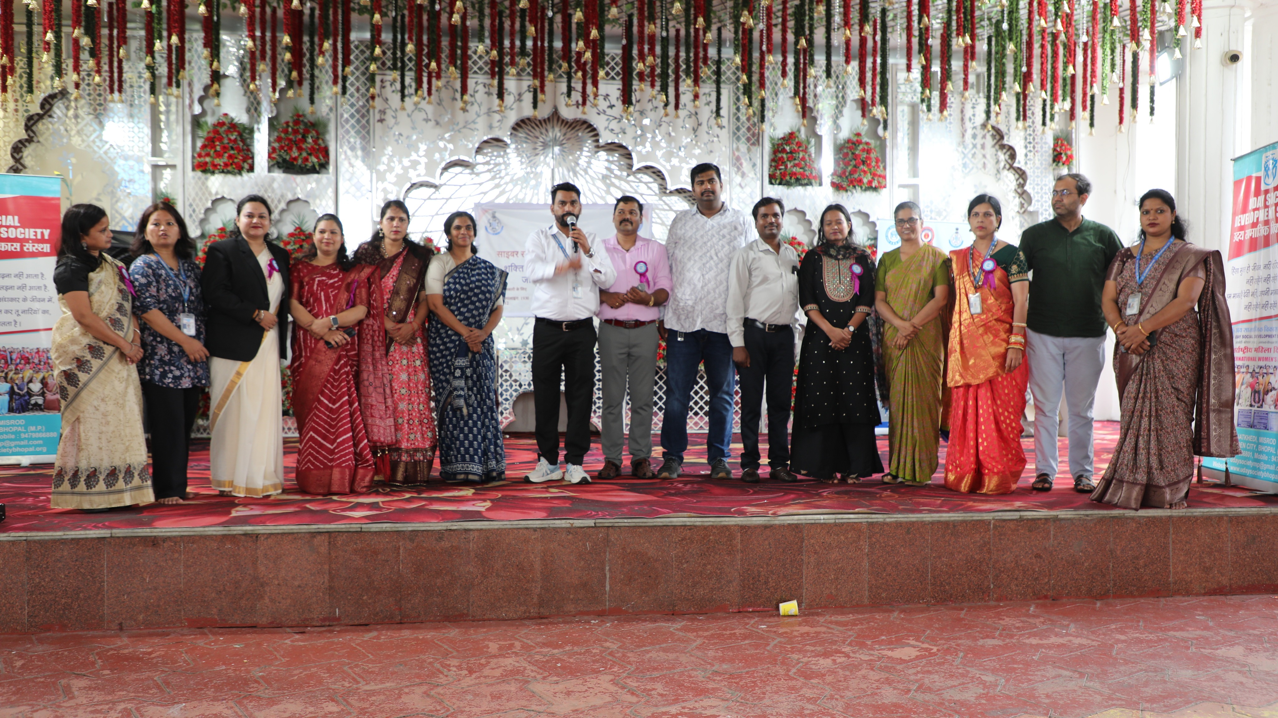 On 7 July 2026, the “Safe Click 2.0: A Path Toward Cyber Security” awareness program was organized at Hotel Nandan Parisar, Bhopal, jointly by the Madhya Pradesh Police and Uday Social Development Society in collaboration with Shakti Samiti and Nyay Chaupal. The event was attended by 350+ participants, mainly women, and focused on cyber safety, online fraud prevention, women’s rights, and gender equality. Police officials shared cyber security tips, while community members presented inspiring stories of women’s empowerment, power walks, street plays, and cultural performances. #mppolice #uday