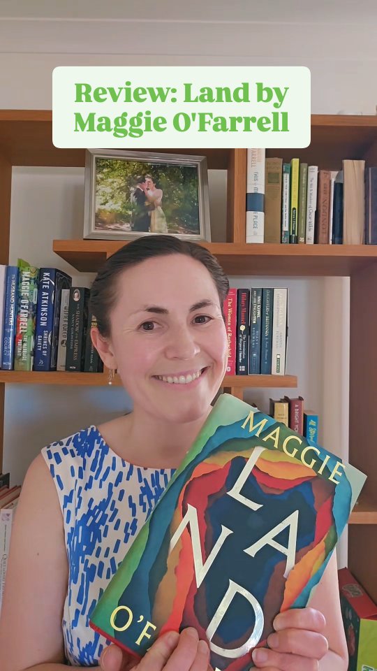Maggie O'Farrell's latest novel, Land, sees a survivor of the Irish Potato Famine move his family to a derelict cottage near a mystical spring, with mixed results. Although beautifully written, the book is dense (not in a way that left me pondering) and characters felt unformed and difficult to connect with. #bookstagram #book #reading #review #fiction