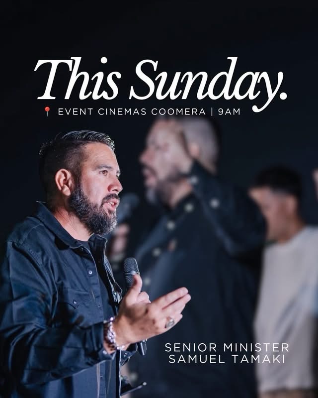 Preaching this Sunday our Senior Minister Samuel Tamaki🎤🔥 bringing a Holy Spirit inspired word in season for our lives, our city and our nation!