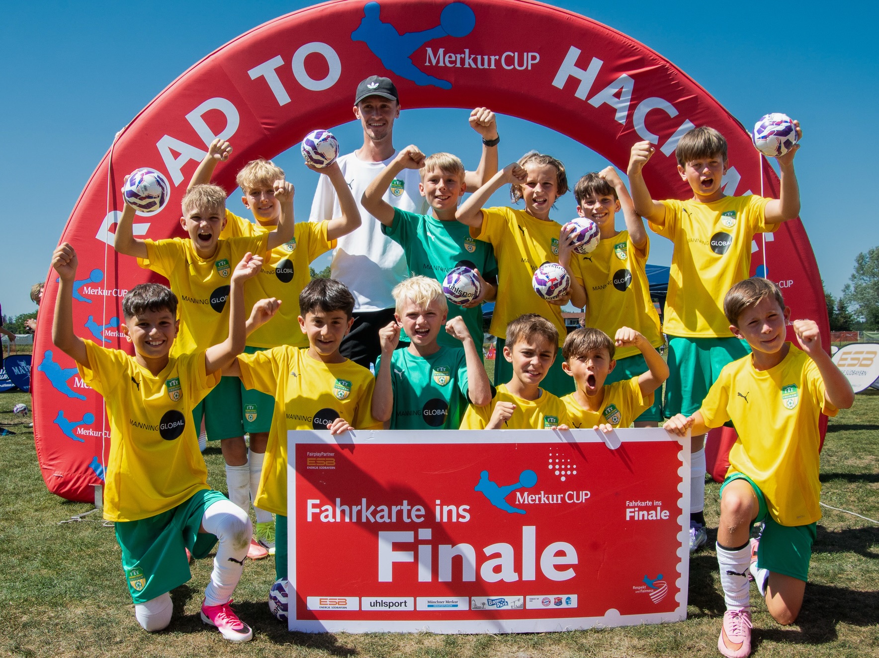 Road to Haching completed…
Unsere U11 hat den Einzug in die Finalrunde des @merkur_cup erreicht und wird kommenden Samstag im Sportpark der SpVgg Unterhaching spielen 💛💚
#ftfreiham #merkurcup #finale #mutigcleverfrech