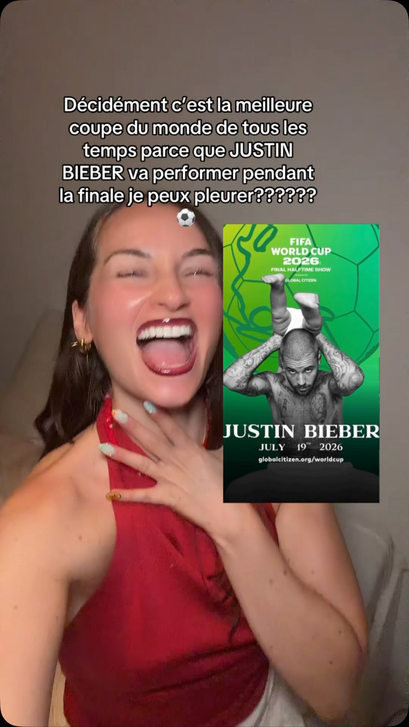 Omg 😭😭😭 #justinbieber#fifaworldcup#coupedumonde#belieber