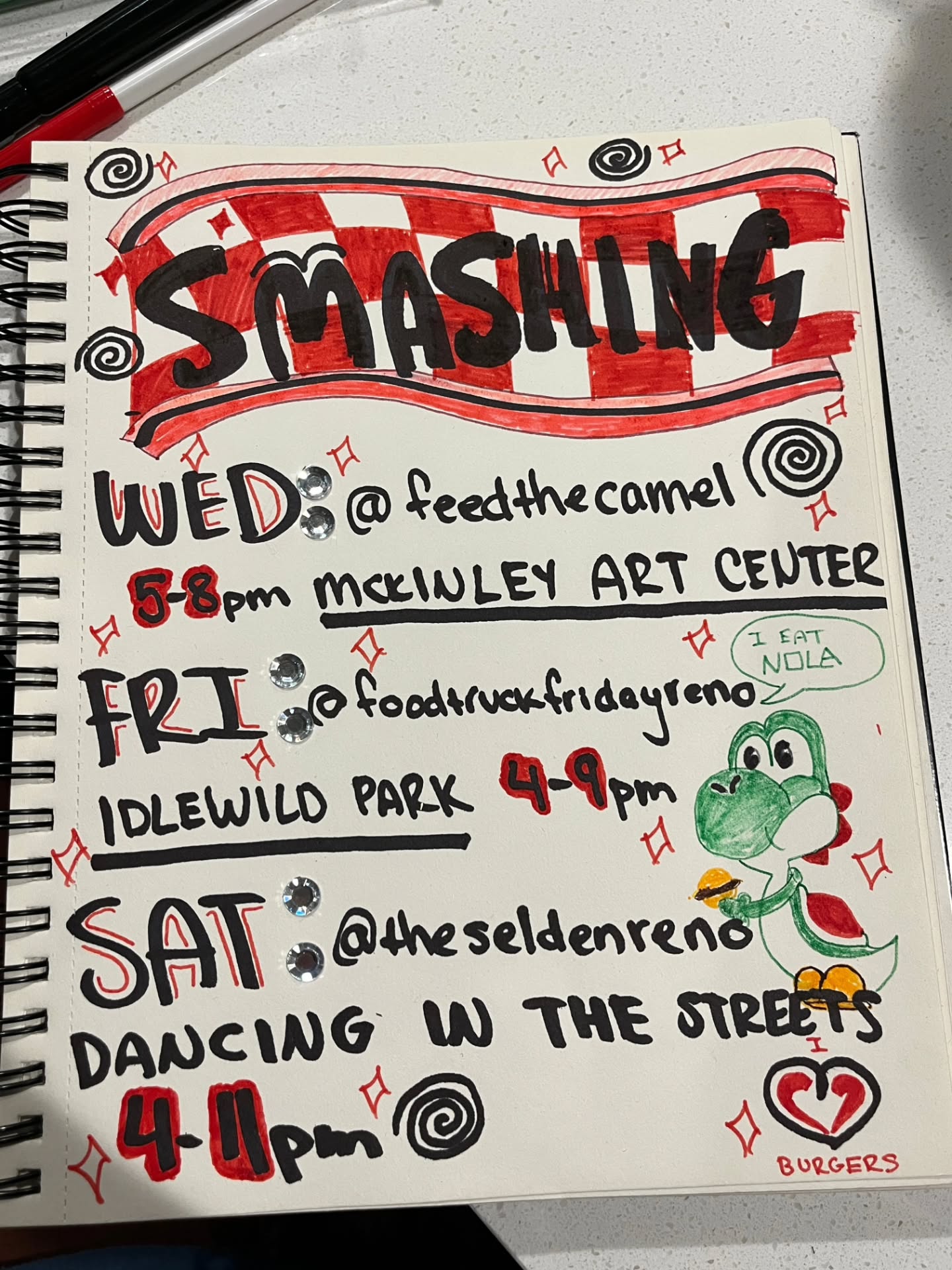 NOT MADE BY Ai.
HOT TAKE:
IF YOURE A SMALL BUSINESS MAKING THE SAME AI SLOP, ILL JUST ASSUME YOUR PRODUCT IS SLOP TOO. YES, WE CAN ALL TELL.
ART BY @rileymcallisterr