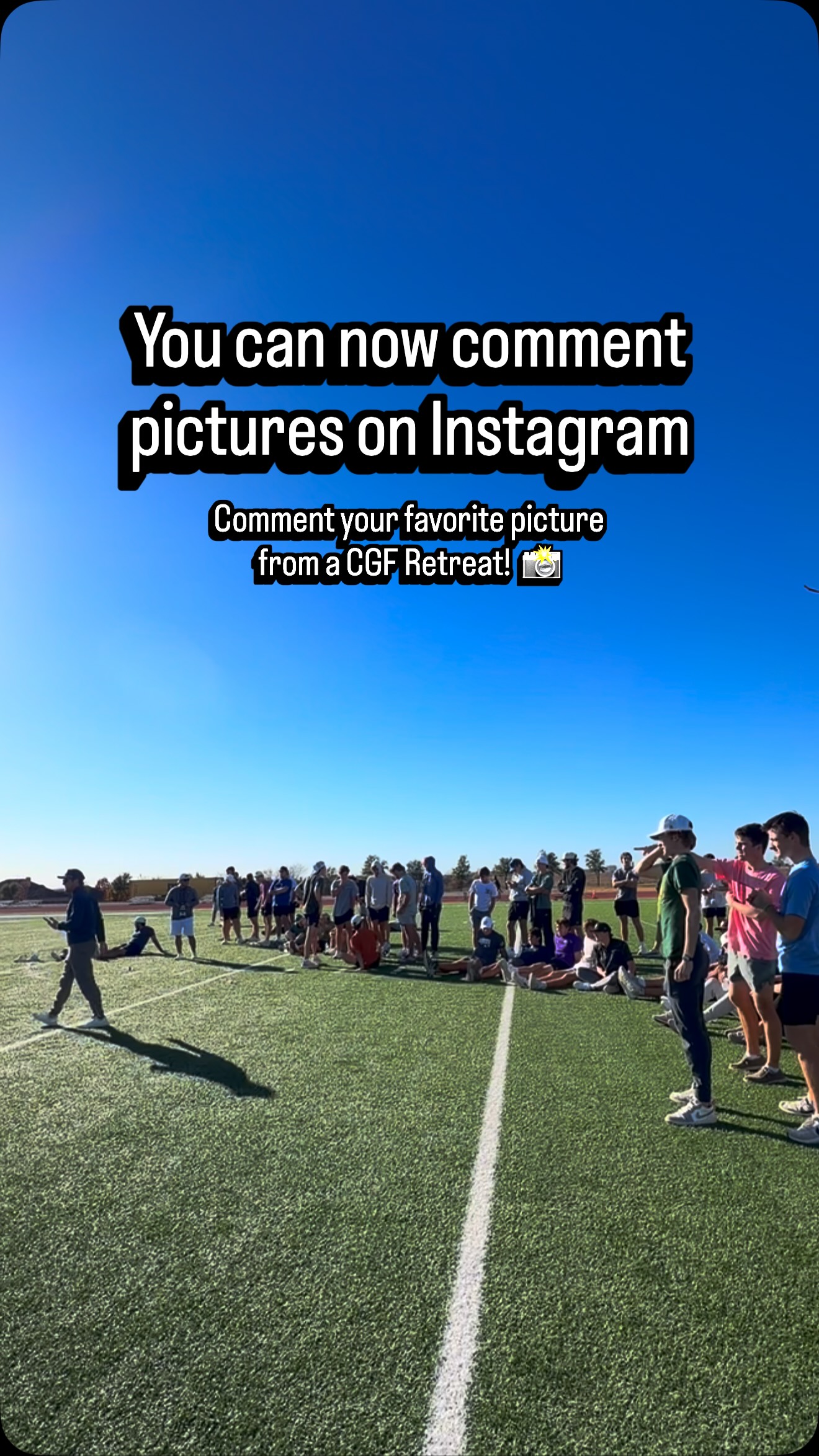 if you’ve ever been to a CGF Retreat… now’s your time to share that pic 👇