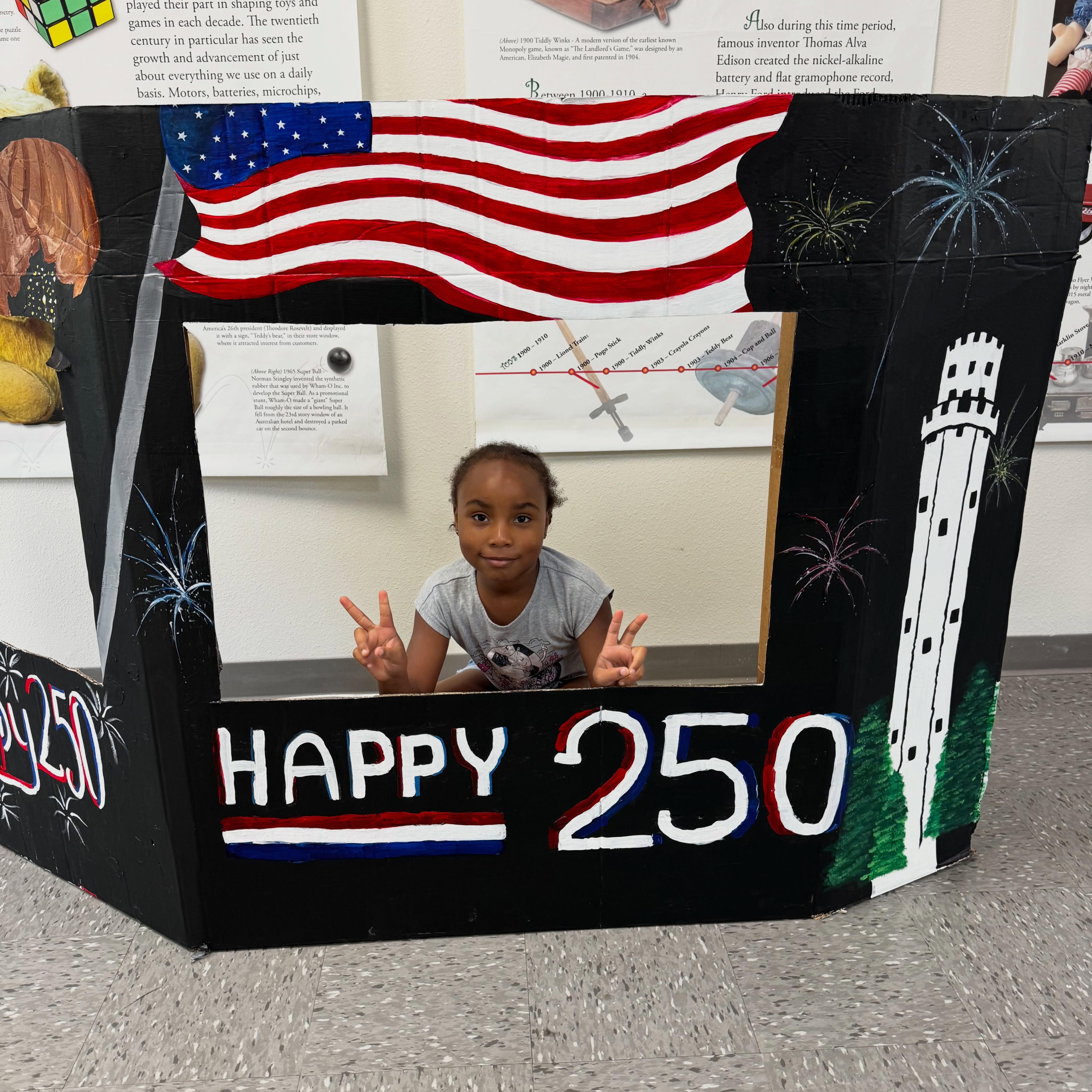 Take a look at our CSS students who came out to the 1776 Day of Play! đşđ¸â¨
These kiddos had the opportunity to make their own tricorn hats, play colonial games, listen to a fiddle player perform a jig, and even try their hand at playing their own tune! đťđś
Thank you @sulphurspringsmuseum for partnering with us on this event and bringing this fun, hands-on experience to our community!