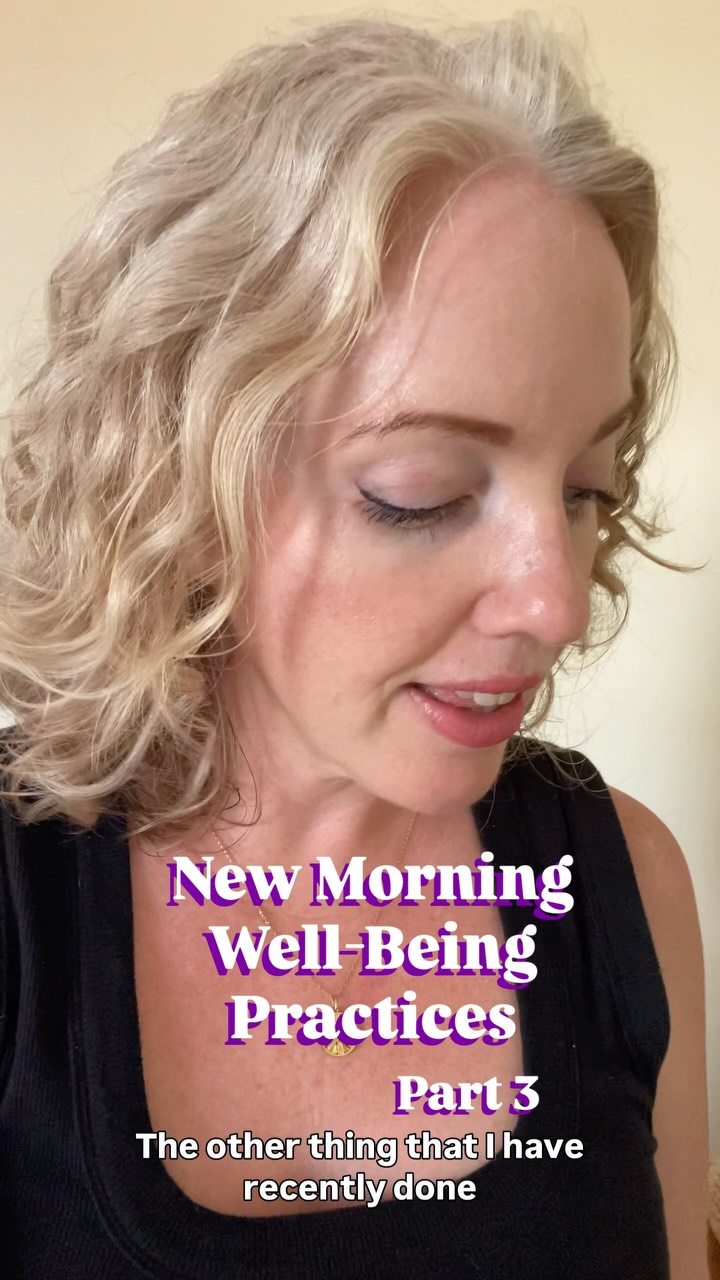 Going old school for this well-being practice to help me stop the morning scroll!
If you’re feeling the call to tend to your well-being but don’t know where to start, I’ve recorded my signature well-being workshop for your on-demand access. This workshop helps you learn more about your nervous system and how it impacts your well-being. It shares a well-being self-review tool to help you understand where to focus your attention. And it provides the framework for you to create your own tailored well-being plan. It’s really like Well-Being 101. You can check the l1nk in my b10!
#wellbeingjourney #wellness #morningroutine