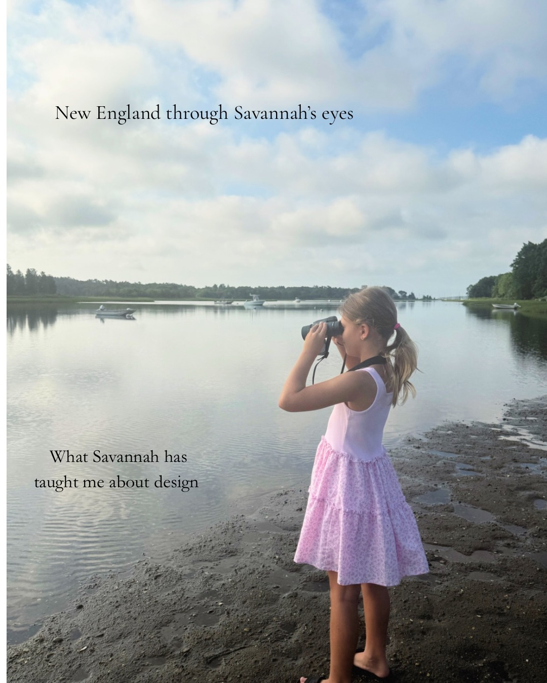 Savannah always reminds me to return to design with a sense of curiosity and wonder. Because design in its truest form is simply storytelling. 🤍