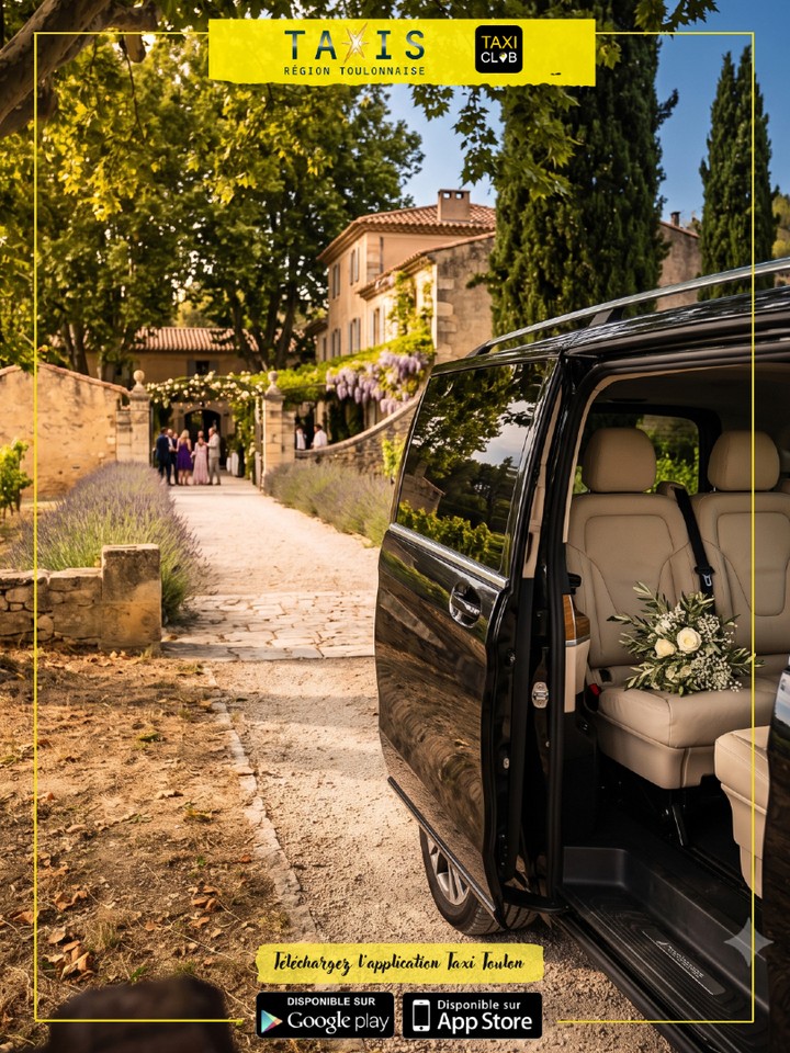 🚕Parce que les plus beaux souvenirs se nichent dans l’arrière-pays varois, au cœur des domaines viticoles baignés de soleil... ☀️🍇
Pour vos événements familiaux — mariages, baptêmes, cousinades — la logistique de transport de vos proches (surtout ceux qui viennent de loin !) ne devrait jamais être un stress.
Comment assurer que tout le monde arrive à l'heure au domaine, voyage confortablement et rentre en toute sécurité ? 🤔
La réponse du GIE Taxis Région Toulonnaise :
• Voyagez ensemble :
• Nos chauffeurs professionnels vous assurent un accueil soigné et connaissent parfaitement les plus beaux domaines de la Provence.
• Zéro logistique, 100% de souvenirs : Déchargez-vous du transport et concentrez-vous sur l'essentiel.
Pour votre prochain événement d’exception, offrez à vos invités le réflexe de la sérénité.
📲 Réservez dès maintenant votre course en nous appelant ou via l'application Taxi Club (disponible sur le PlayStore et l'Apple Store).
🚕 Taxis de la région Toulonnaise
📞 04 94 93 51 51
💻 www.taxi-toulon.com
#taxi #taxitoulon #taxiclub #taxivarois #mariageenprovence
