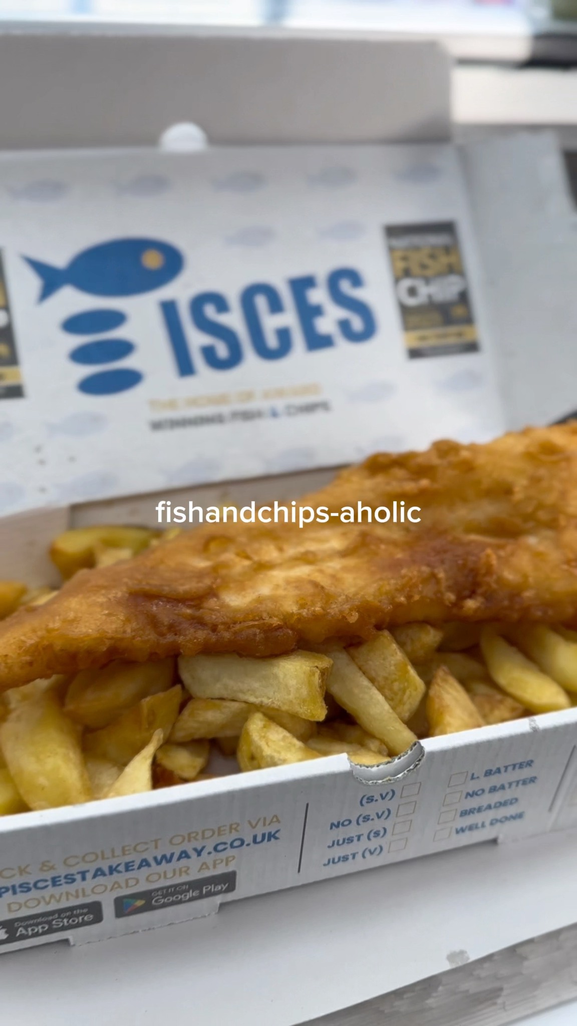 it's an addiction 😫
#takeaway #pisces #piscestakeaway #fishandchips #heswall #liverpool #chippy #foodtrend