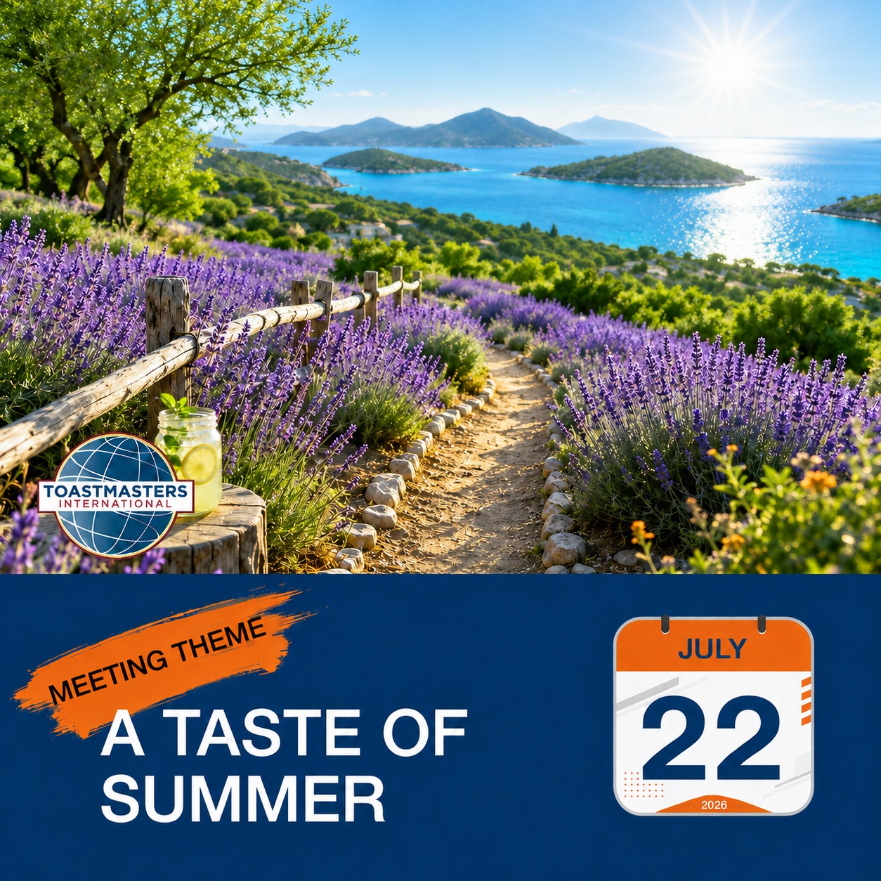 ☀️🍉 A Taste of Summer 🍉☀️
What comes to mind when you think of summer?
Is it your favorite seasonal treat/ice cream, a memorable road trip, long evenings with friends, or simply soaking up the sunshine? Whatever says "summer" to you, we'd love to hear your stories and experiences.
Join us for a lively Toastmasters meeting filled with speeches, spontaneous speaking, and stories inspired by the sights, flavours, and moments that make summer memorable.
🌿 Fun Table Topics
💬 Supportive community
✨ Personal growth
📅 Wednesday, July 22, 2026
🕖 7:00 PM PT
🌐 www.unicorntribetoastmasters.ca
📧 unicorntribetoastmasters@gmail.com
Guests are always welcome!
Come share your favourite taste of summer while building confidence, strengthening your voice, and connecting with a welcoming community.
#ATasteOfSummer #Toastmasters #PublicSpeaking #Leadership #PersonalGrowth #CommunicationSkills #SummerVibes #VancouverEvents #RichmondBC #OnlineEvents #UnicornTribeToastmasters #FindYourVoice