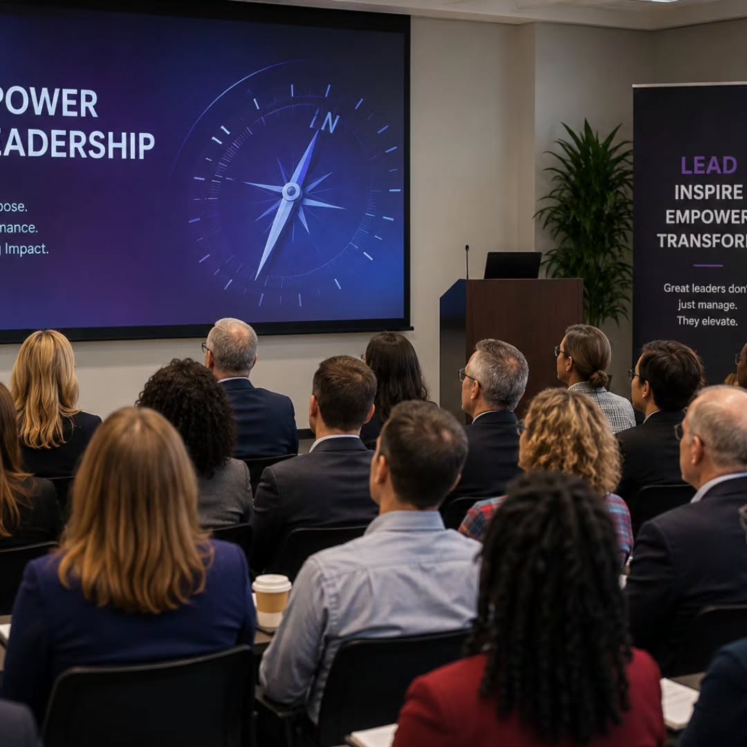 Leadership isn't measured by the size of the stage.
It's measured by the lives you influence long after the conversation is over.
I'm committed to equipping leaders to quiet the chaos, lead with intention, and create meaningful impact—in their workplaces, their communities, and their everyday lives.
Leadership isn't a title. It's a choice.
Own the Lead™
#OwnTheLead #Leadership #LeadershipDevelopment #KeynoteSpeaker #Author