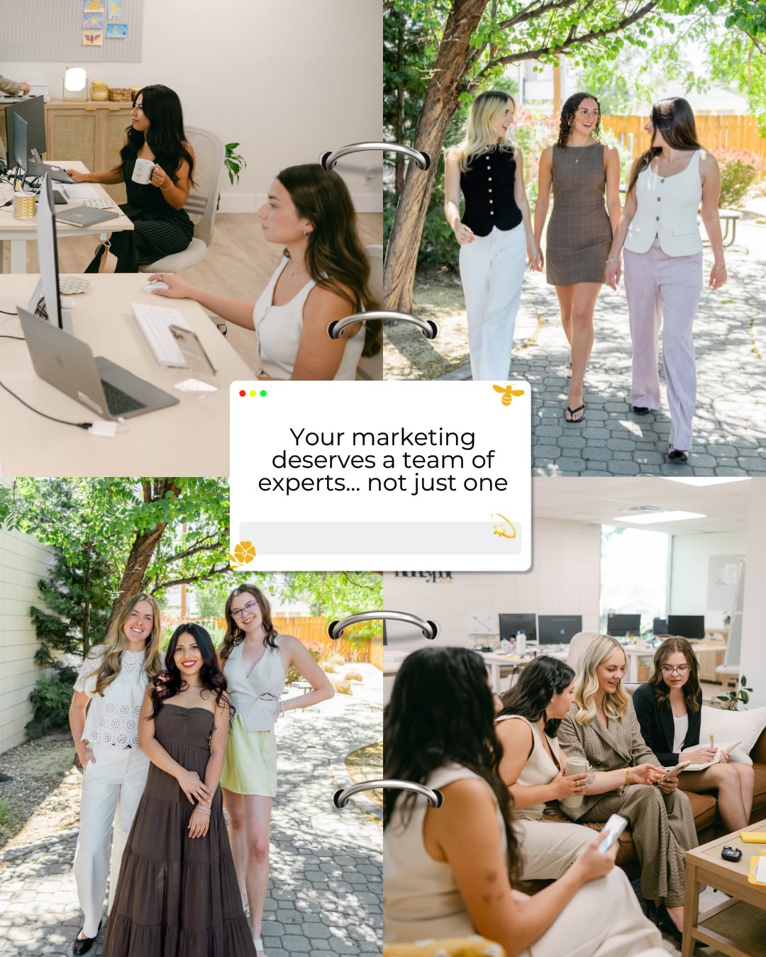 We started Honeypot because we knew small businesses deserved better than cookie-cutter marketing.🍯
Now we’re a full team of strategists, creatives, and marketing experts who pour that same intentionality into every single client we work with!
Contact us at the link in our bio!
#socialmediamarketing #socialmediaagency #renonevada #renomarketing