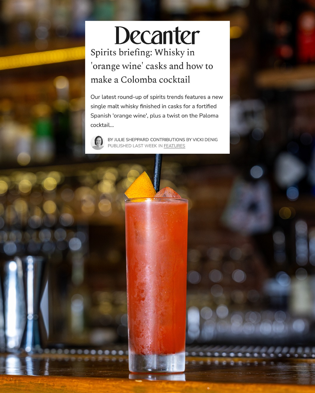 We’re raising a glass to this one. 🥂
Our Colomba, created by Beverage Director Ryan Ota, was recently featured by @Decanter as a refreshing Italian-inspired twist on the classic Paloma. Stop by and see what all the buzz is about. 🍊🍸
#colomba #craftcocktails #presshit #downtownsanjose