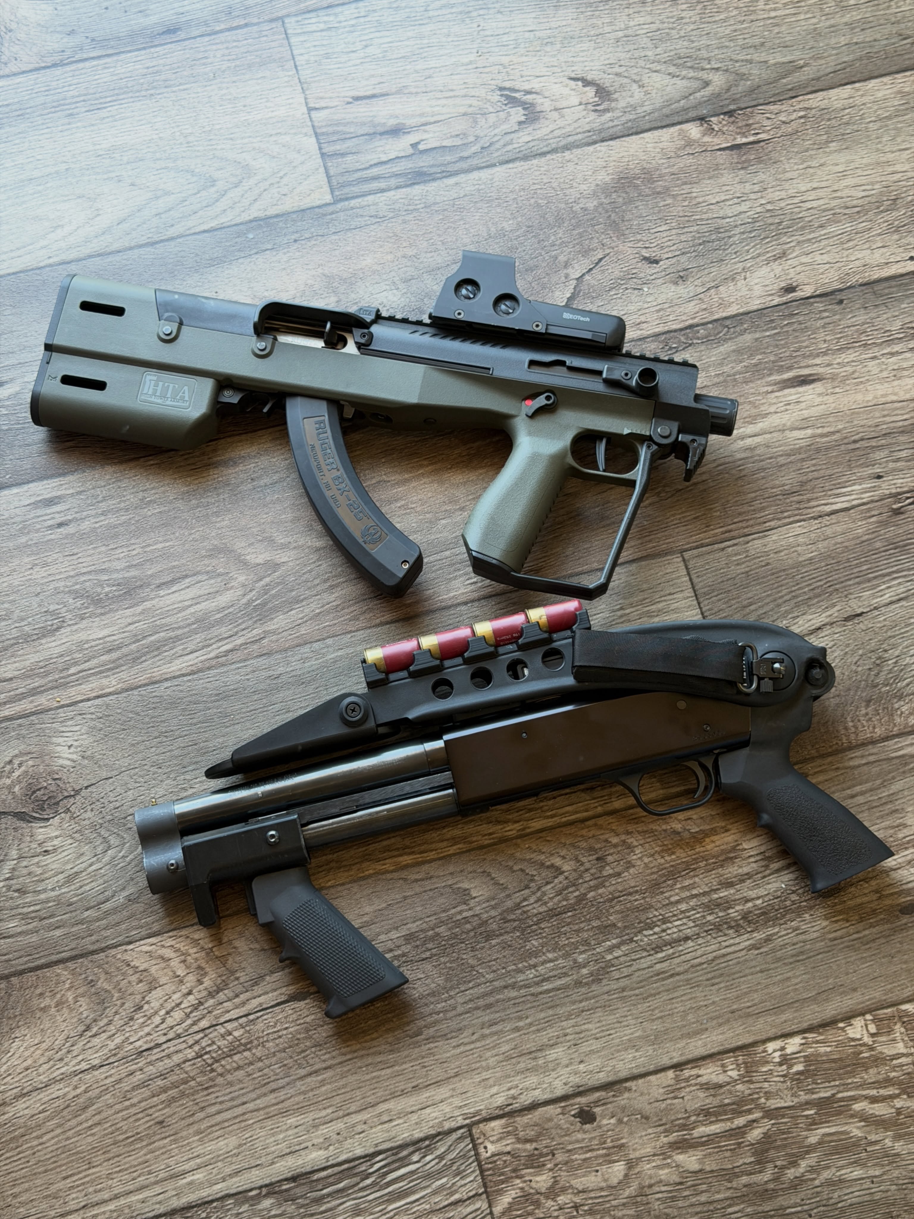 Backpack blasters