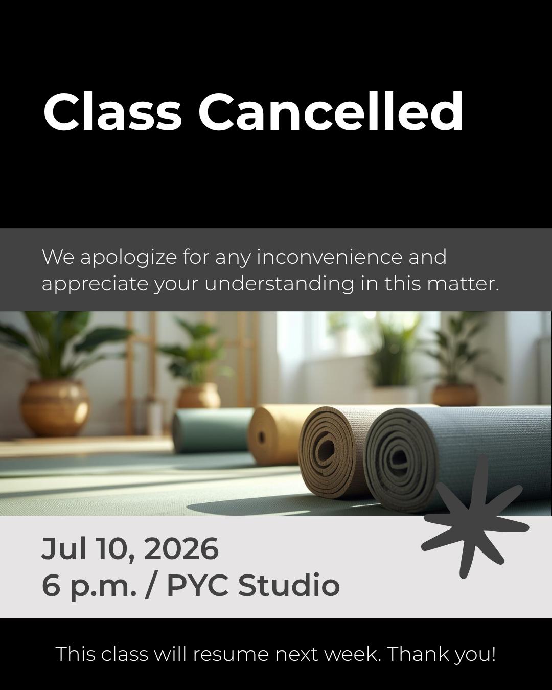 PLEASE NOTE
Tonight's 6pm Jam clas has been cancelled.