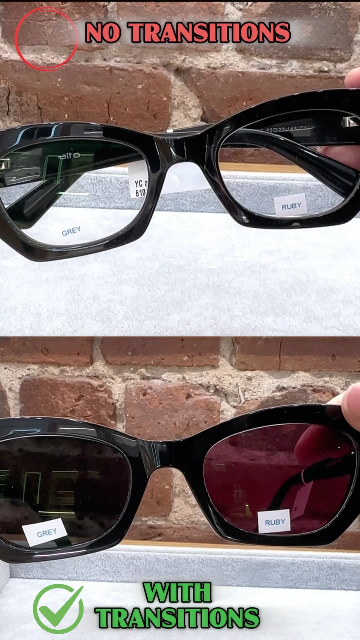 😎☀️ Did you know Transition® lenses come in different colors? 🌈✨
From ❤️ Ruby Red to 💙 Sapphire, 💚 Emerald, 🤎 Brown, 🩶 Grey, and 🌿 Grey-Green, you can protect your eyes while adding a little personality to your look!
Summer is the perfect time to upgrade your glasses with lenses that automatically darken in the sun—style + comfort all in one! 😍🕶️
Which color would you choose? 👇
#eyedvision #glasses #opticalstore #nyc