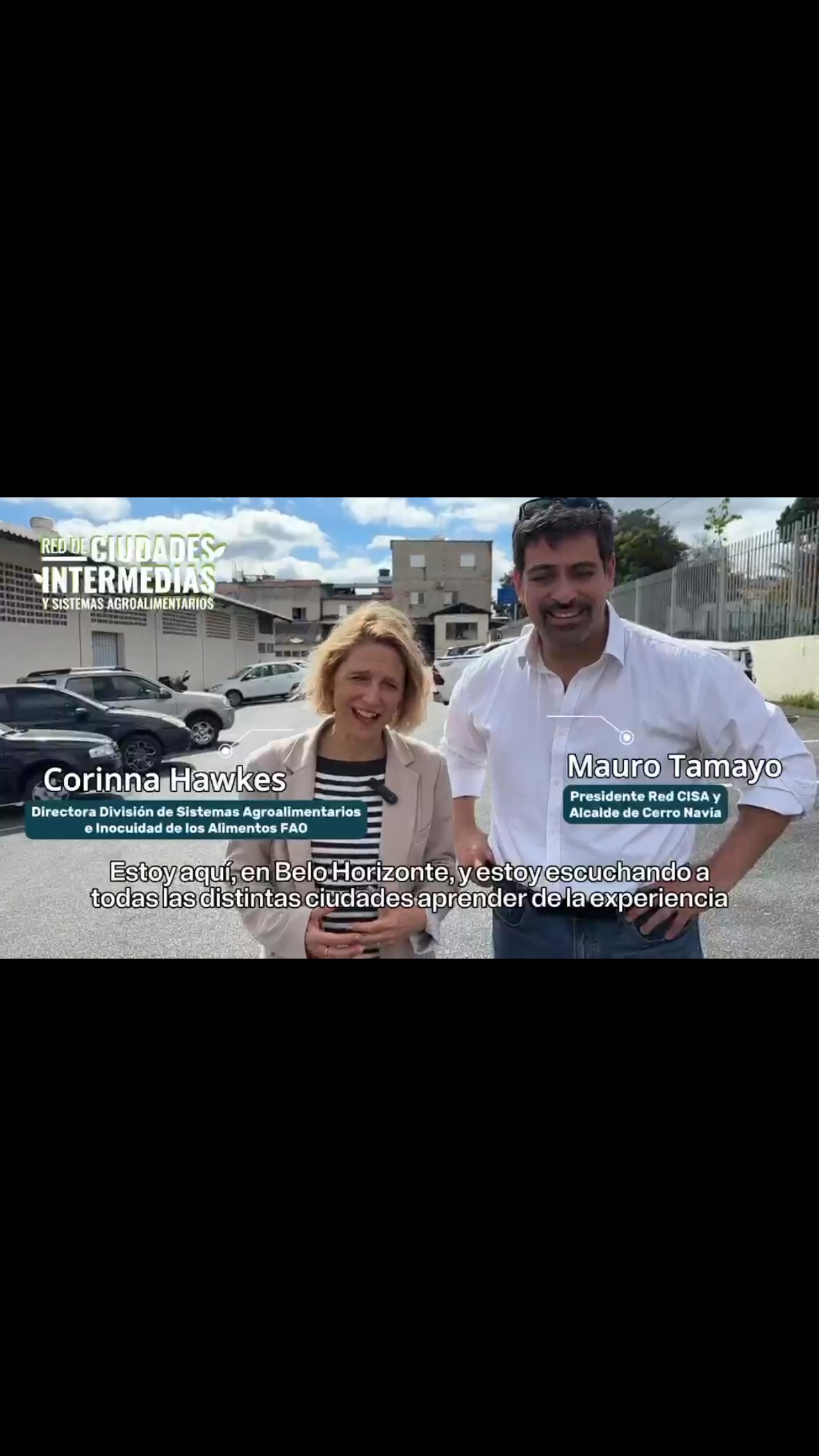 🌎 Compartir experiencias permite que las soluciones que funcionan en un territorio puedan inspirar, adaptarse y crecer en otros.
Corinna Hawkes, directora de la División de Sistemas Alimentarios y Seguridad Alimentaria de la FAO, destaca el valor del intercambio de conocimientos y experiencias para fortalecer la seguridad alimentaria y avanzar hacia sistemas agroalimentarios más sostenibles y resilientes.
Desde la Red CISA, más de 80 ciudades de América Latina y el Caribe trabajan precisamente bajo esa convicción: conectar territorios, compartir aprendizajes y construir soluciones frente a desaf