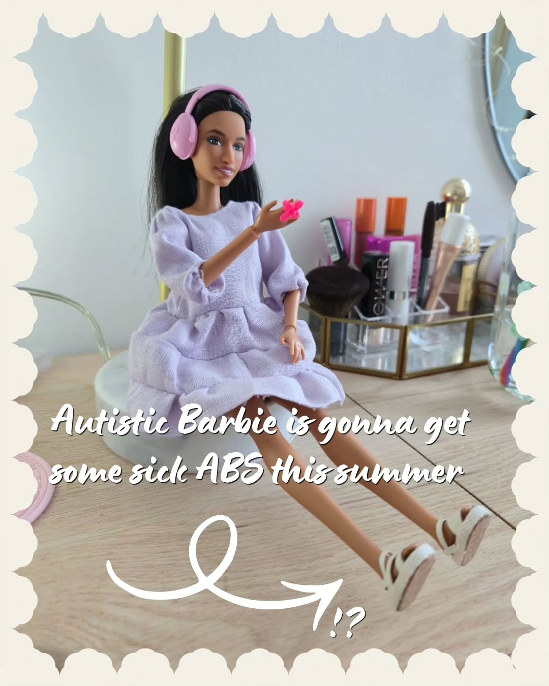 Stay hydrated ✌️
#autisticbarbie