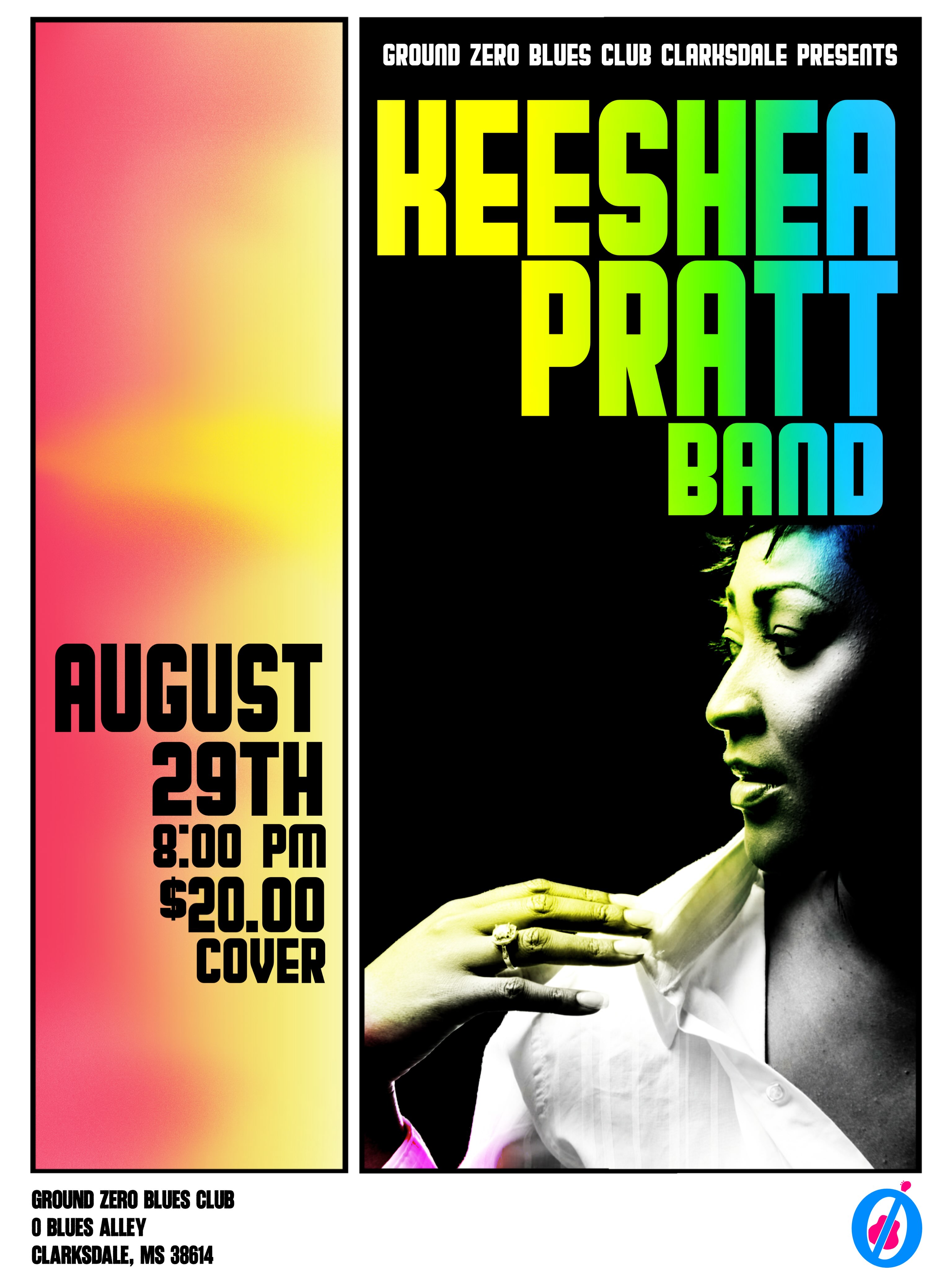 Mark your calendars for August 29th & make plans to be at Ground Zero Blues Club Clarksdale for Keeshea Pratt.
#upcoming #event #livemusic #august #groundzerobluesclub