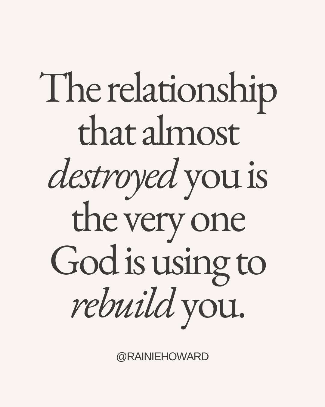Read that again and let it settle into your spirit. The very thing that broke you open...
the relationship that took you to your lowest point, that shook your identity, that had you questioning everything you thought you knew about love and yourself; that is the exact thing God is using to rebuild you from the inside out.
Not in spite of the pain. Through it.
Because God does not waste a wound. He does not allow destruction without intention. He does not let the thing that almost took you out simply leave you damaged with nothing to show for the battle you survived.
What the enemy meant to use to destroy you β God is turning into the very material He is using to construct the strongest, most healed, most deeply rooted version of you that has ever existed.
The relationship that broke your heart also broke patterns that needed to be broken. Revealed wounds that needed to be seen. Exposed standards that needed to be raised. And created a hunger for real love β healthy, God-honoring, soul-nourishing love β that you may never have developed any other way.
Your greatest pain is producing your greatest growth. Trust the process. Trust the rebuilding. Trust the God who specializes in making beautiful things out of broken ones.
If you are walking through or healing from a painful relationship my book Addicted To Pain was written specifically for you.
π Click the link in my bio or visit www.LoveBook.Store to get your copy today.