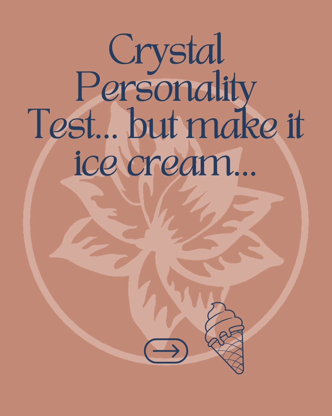 I came across a carousel the other day assigning different supermarket personalities to ice cream flavours, and it made me think...
What if crystals were ice cream? 🍦✨
So naturally, my brain disappeared down a rabbit hole and refused to come back until every crystal had been matched with a scoop. 😂
Some pairings felt obvious...
🤍 Clear Quartz had to be Vanilla.
💜 Amethyst was always going to be Raspberry Ripple.
🤎 Polychrome Jasper? Rum & Raisin without question.
Others caused a full-blown internal debate (I'm still trying to figure out which crystal is bubblegum 🩵 ).
Swipe through and see if your favourite crystal matches your favourite flavour... or whether I've completely lost the plot - I blame the heatwave!🔥
And because no visit to the Crystal Ice Cream Parlour is complete without a recommendation...
🍦 Which crystal would you turn into an ice cream flavour, and what would it be?
I have a feeling the comments are going to be just as entertaining as the carousel. 😂
#CrystalCommunity #CrystalLover #CrystalHumour #CrystalHealing #GemstoneLover