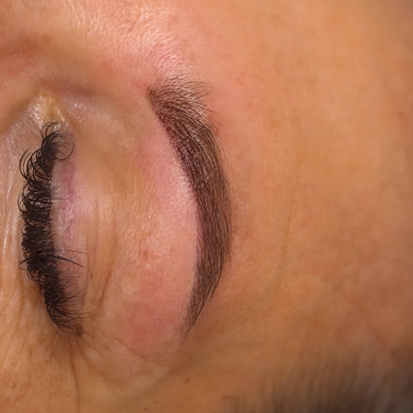 Hybrid brow full yet natural 😎
