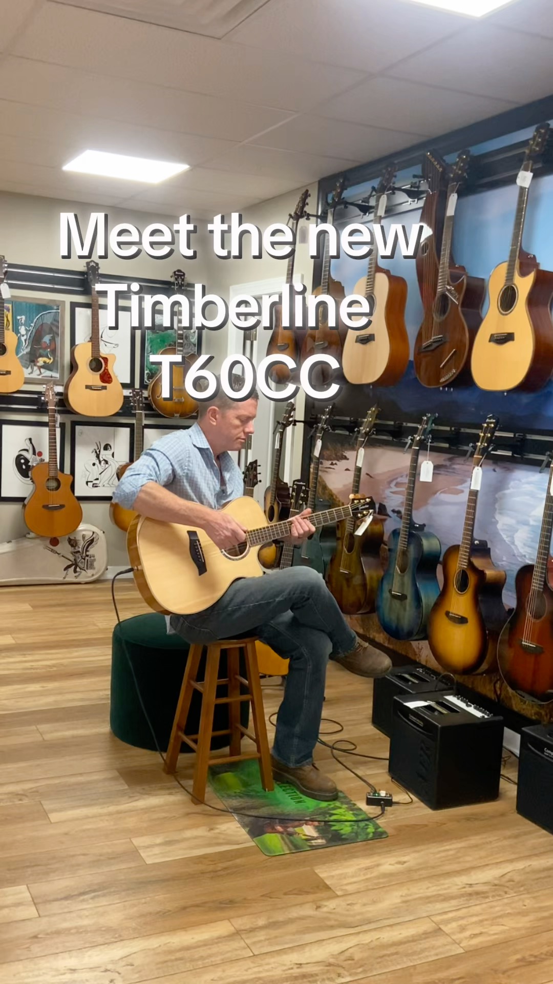 TGIF! 🎉 This week, Kevin put the @timberlineguitars T60CC through its paces, and this guitar has a lot to offer. With its comfortable cutaway design, warm, balanced tone, and impressive craftsmanship, it's an instrument that feels right at home whether you're practicing in the living room or taking the stage.
The best part? It delivers incredible value for the money. Hit play ▶️ to hear it for yourself, then stop by to see why Timberline guitars continue to impress players of all experience levels.
🎶 Have questions about the T60CC? Drop them in the comments - we're always happy to talk guitars!