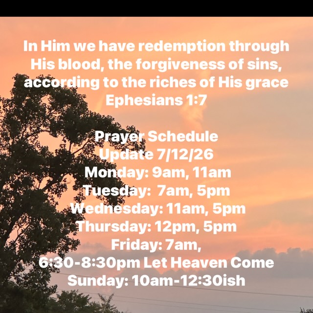 For updates and full schedule go to
www.lighthop.org
Lighthouse of Prayer
1011 N 26th St
Kalamazoo, MI 49048
Streaming link at www.lighthop.org
Not forsaking the assembling of ourselves together, as is the manner of some, but exhorting one another, and so much the more as you see the Day approaching. Hebrews 10:25
Brethren, pray for us.
1 Thessalonians 5:25