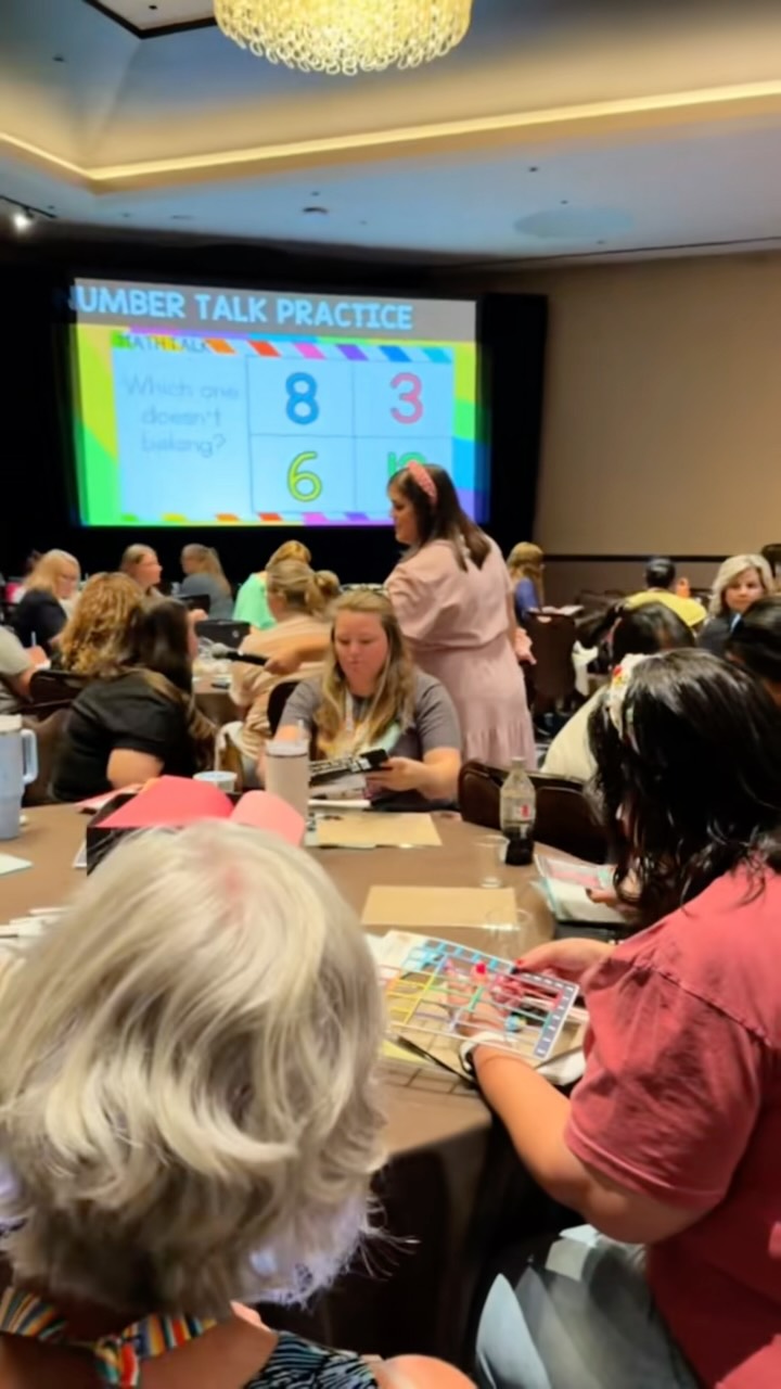 Come with to present Elevate Day 2! @elevateyourclassroom I had so much fun presenting about how to making math word problems engaging to an amazing group of teachers. I was so grateful to collaborate with @mathstackers, they were so generous and gave every attendee at my session a set of mini magnet and whiteboard.
@mrjohnathonhines was an awesome keynote.
I learned so much from @jake_daggett and @principal_mo!
Finally I had so much fun dancing with everyone!
kindergarten teacher. First grade teacher. Preschool teacher. Elevate Conference. Teacher Conference.
#elevatelasvegas2026 #elevateyourclassroom