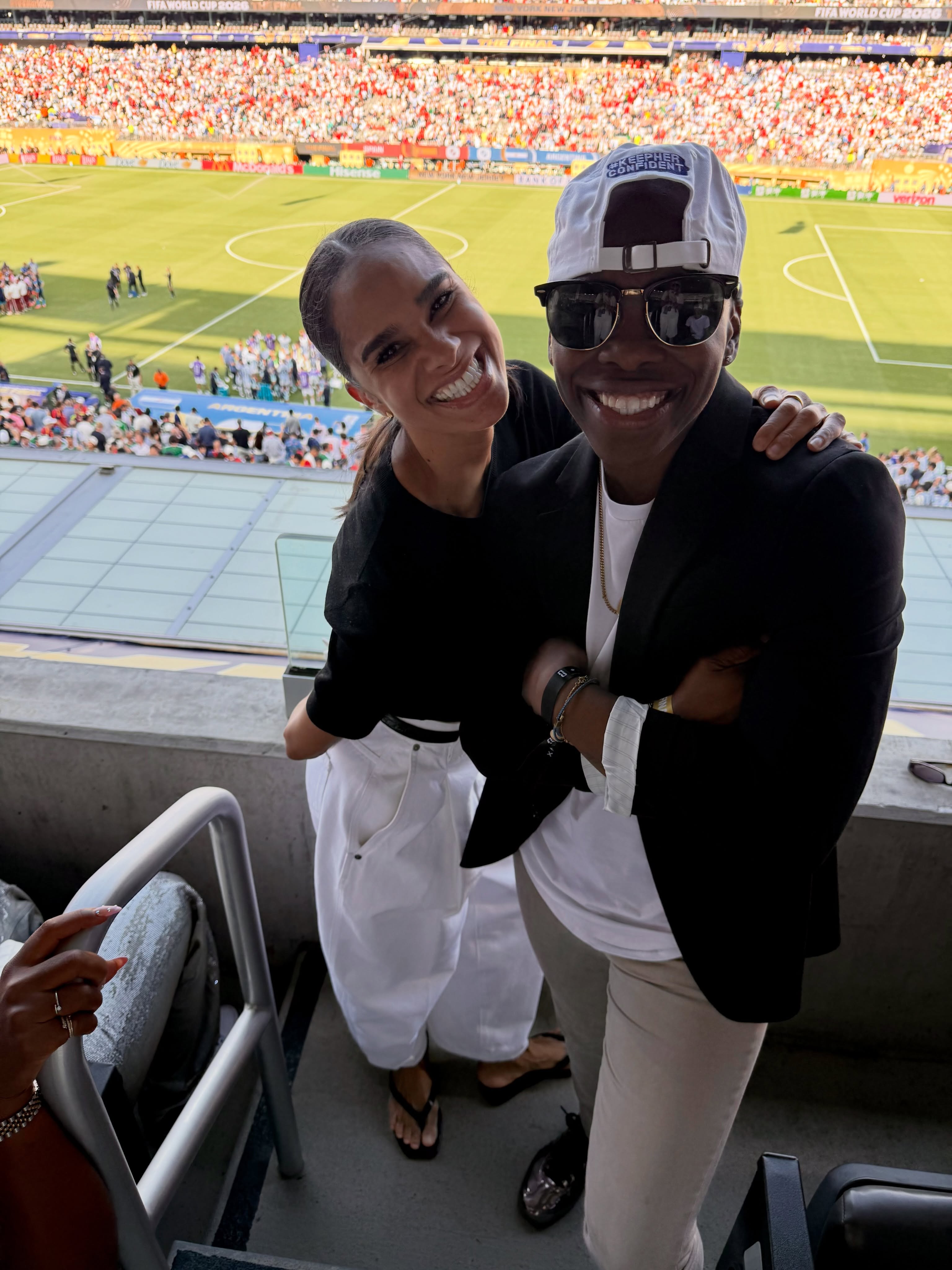 On the biggest stage in sports ⚽️ with @dove , an Official Sponsor of the FIFA World Cup 2026™, celebrating the power of keeping girls in sports.
Dove’s work to help girls build body confidence deeply aligns with my mission in women’s football. When girls feel strong, capable, and confident in what their bodies can do, they are more likely to stay in the game, and that changes everything.
Proud to support this work and a future where more girls keep playing, competing, and believing they belong. Together, the game is ours. 💙
#keepherconfident #DovePartner #fifaworldcup26