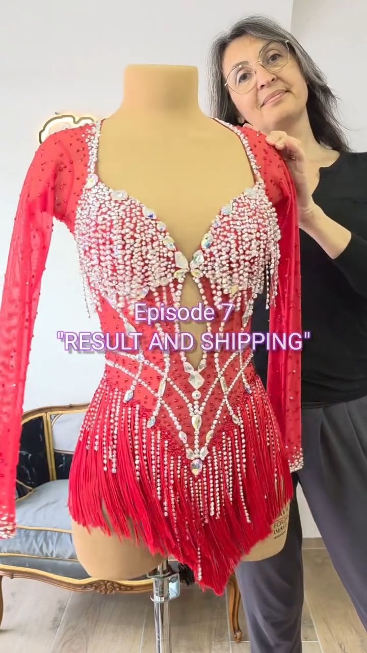 New series "Let's Create a Latin Dress Together"
Episode 7
RESULT AND SHIPPING
You can follow every step of creation from sketch to the fitting.
Stay tuned and share with others
#dressmaker #fashionblogger #designerclothes
#dance #series